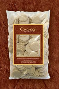 1-3/8" White Communion Hosts with Cross, Box of 1000 - Image 2