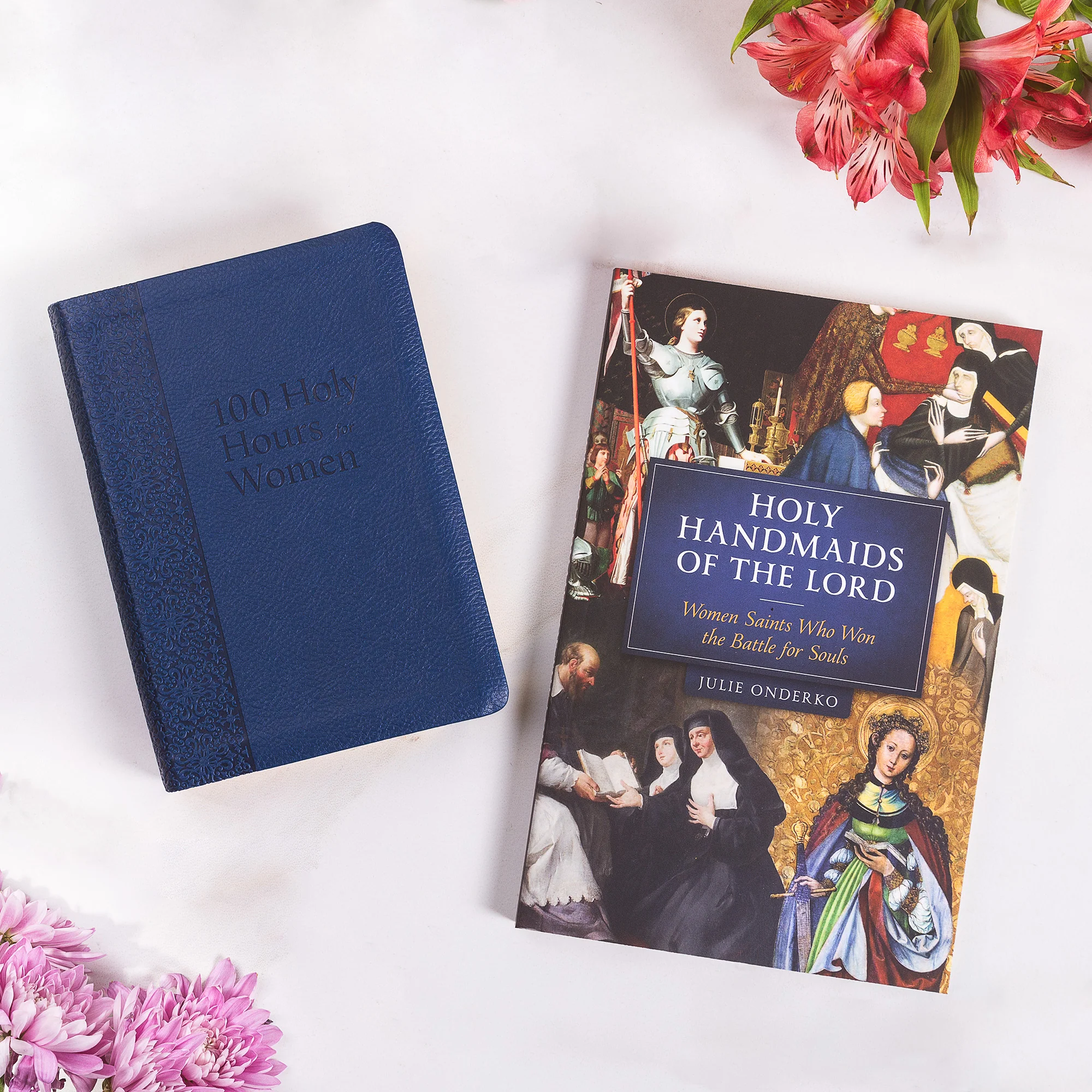 100 Holy Hours for Women & Holy Handmaids of the Lord (2 Book Set)