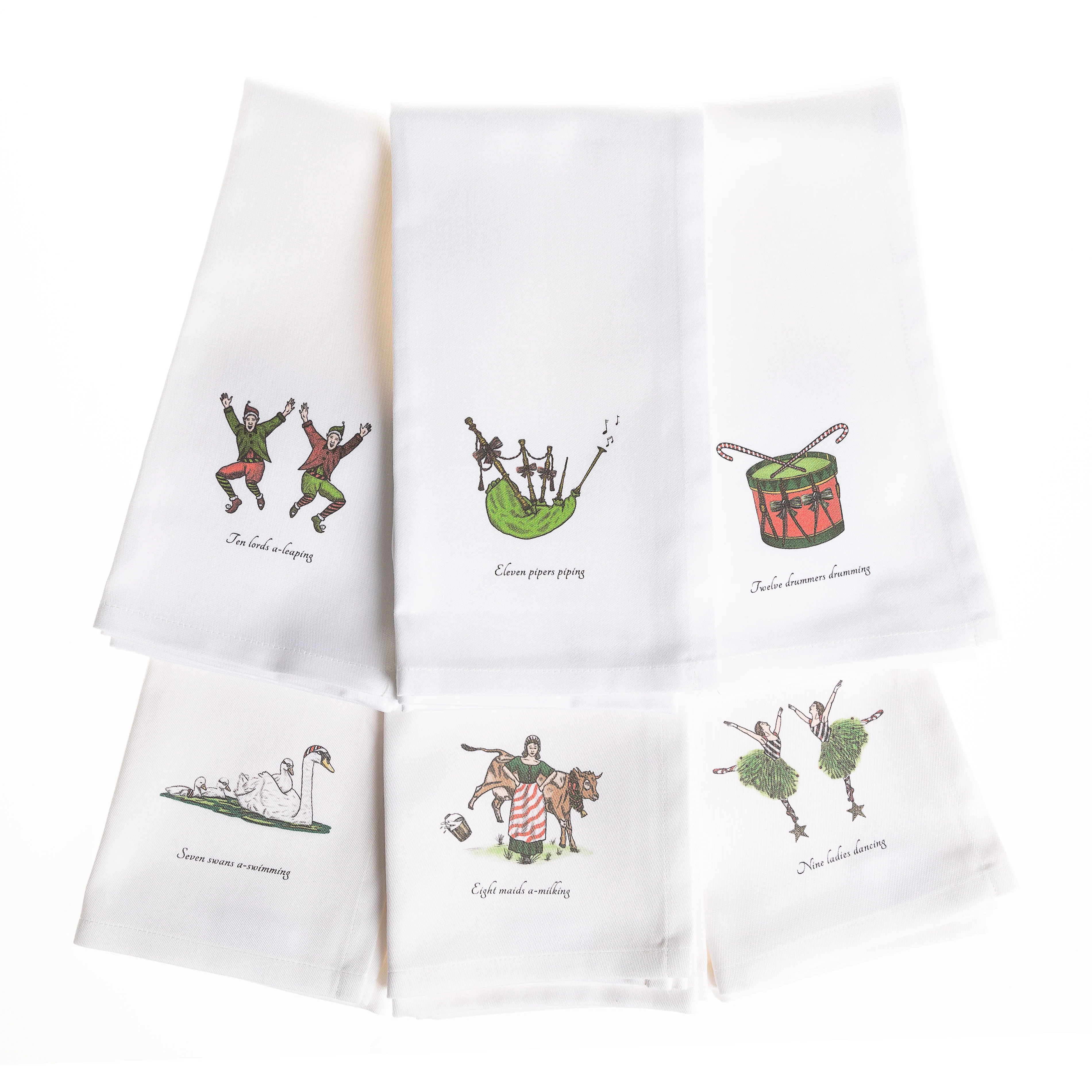 12 Days of Christmas Napkins - Image 2