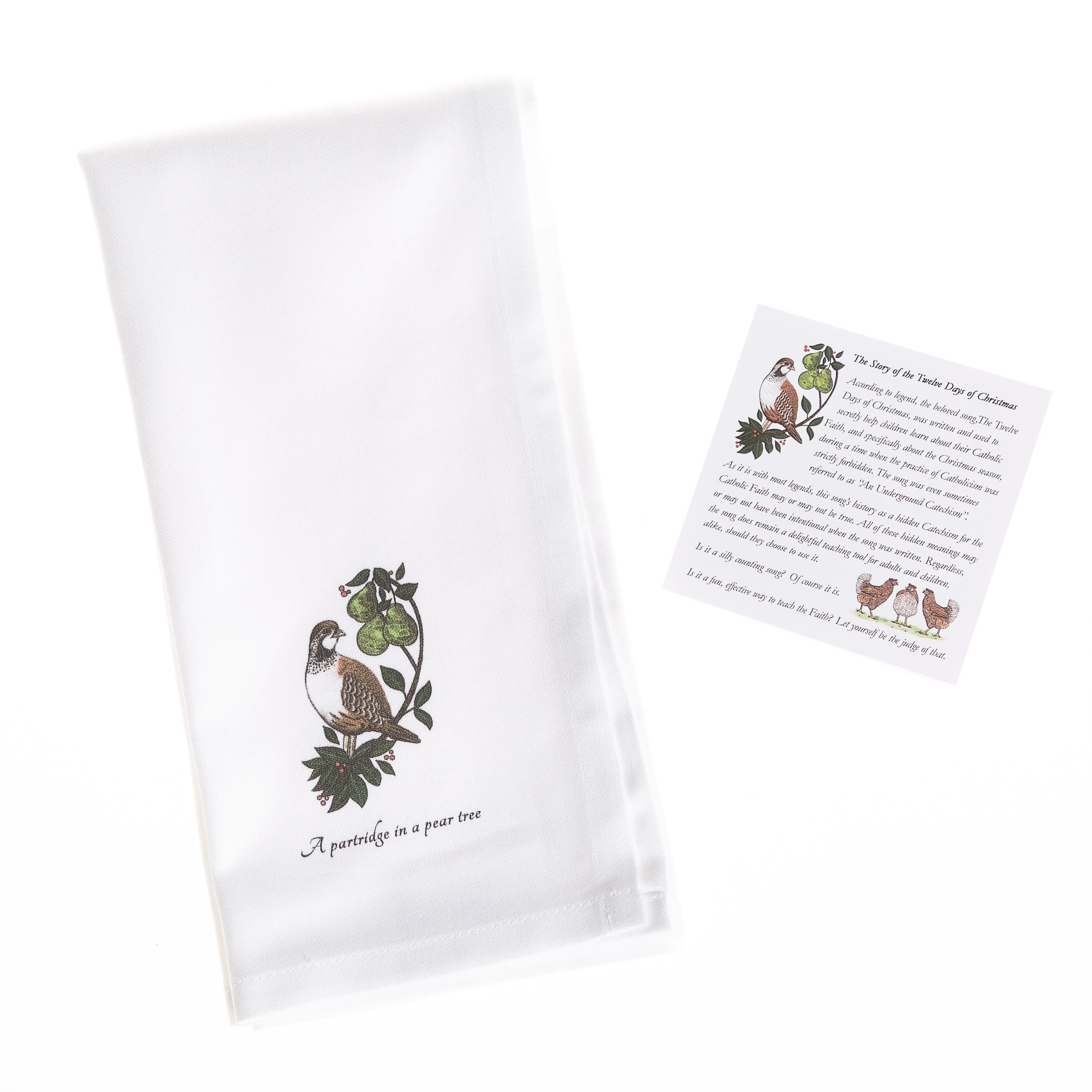 12 Days of Christmas Napkins - Image 3