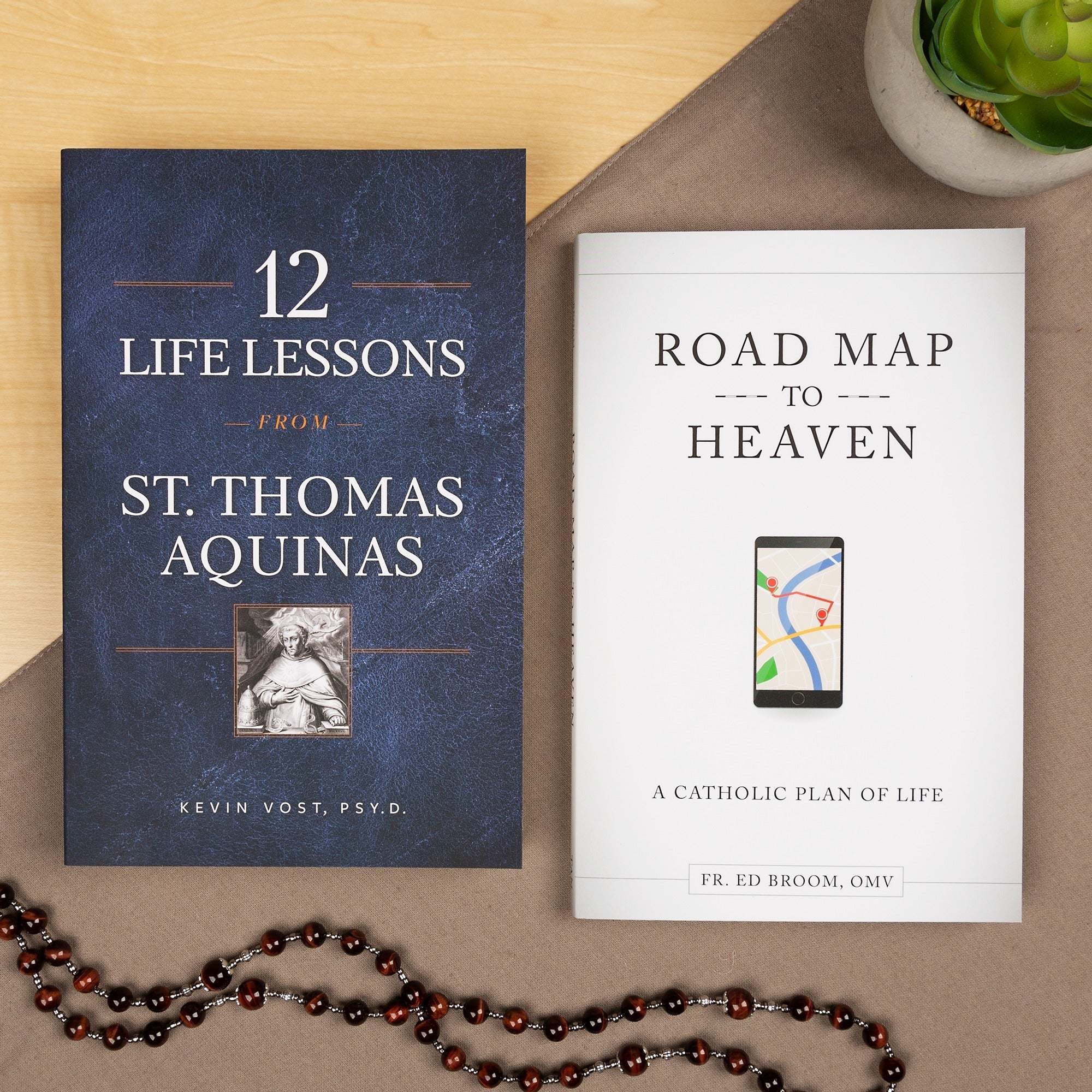 12 Life Lessons From St. Thomas Aquinas: Timeless Spiritual Wisdom For Our Turbulent Times & Roadmap To Heaven: A Catholic Plan