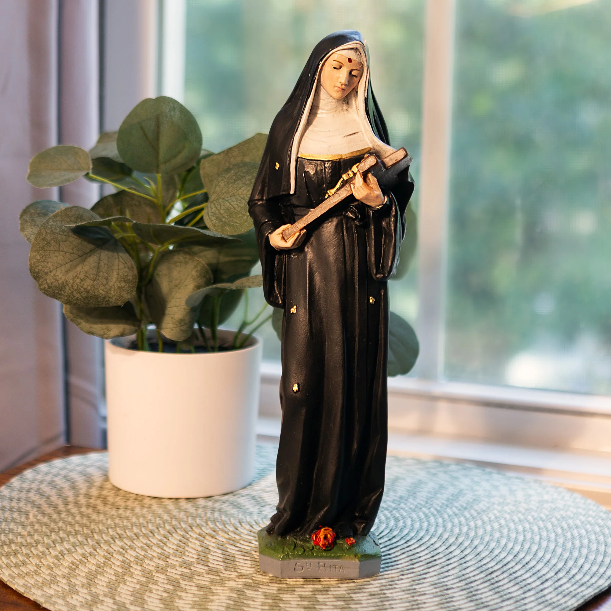 12" St. Rita Statue
