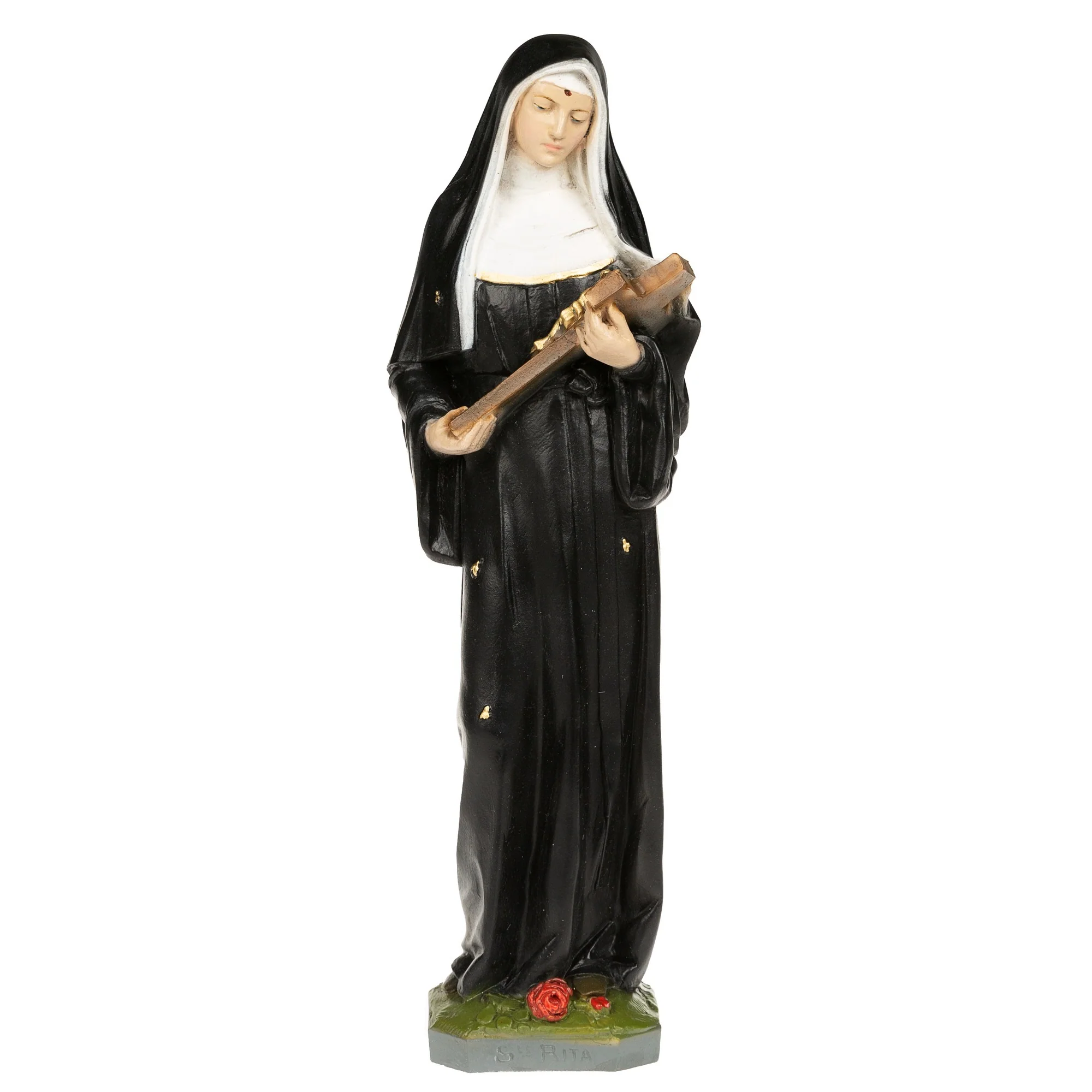 12" St. Rita Statue - Image 2