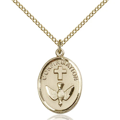 14kt Gold Filled Confirmation Pendant