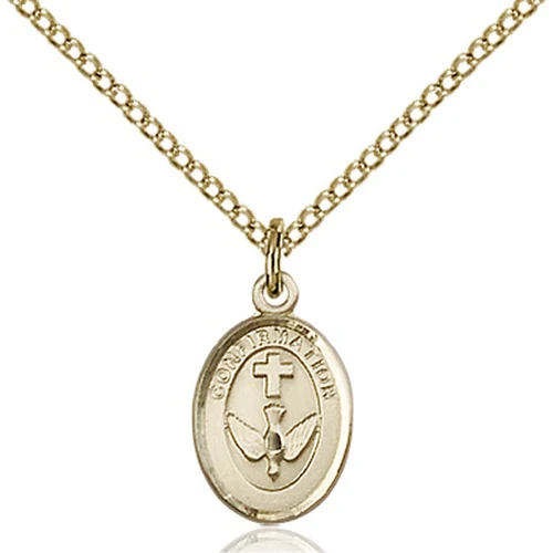 14kt Gold Filled Confirmation Petite Pendant