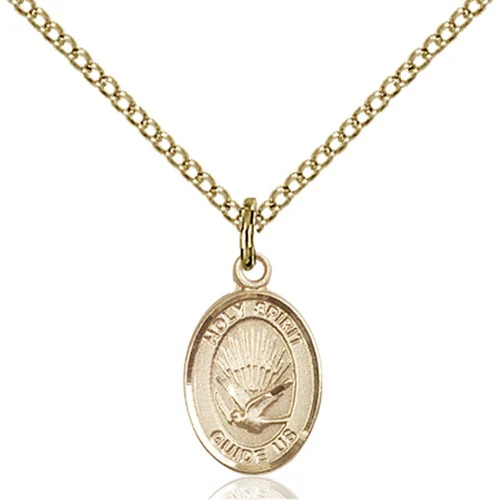 14kt Gold Filled Holy Spirit Petite Pendant