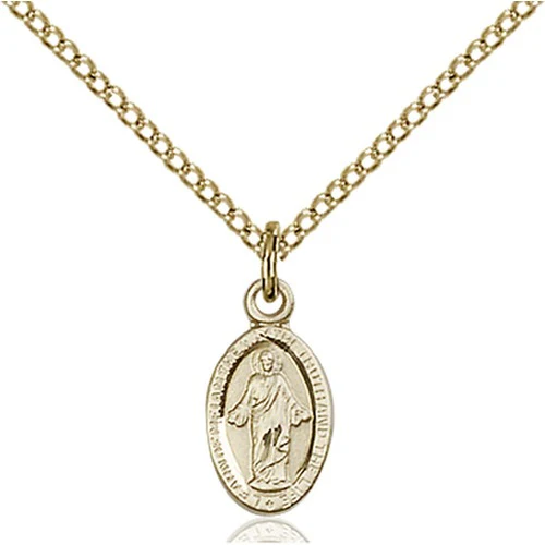 14kt Gold Filled Scapular Petite Pendant
