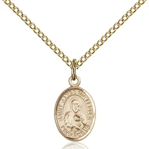 14kt Gold Filled St. James the Lesser Petite Pendant