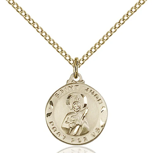 14kt Gold Filled St. Jude Pendant - 2508317