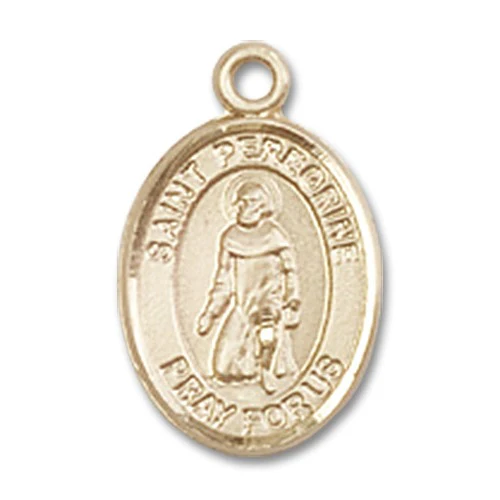 14kt Gold St. Peregrine Laziosi Medal