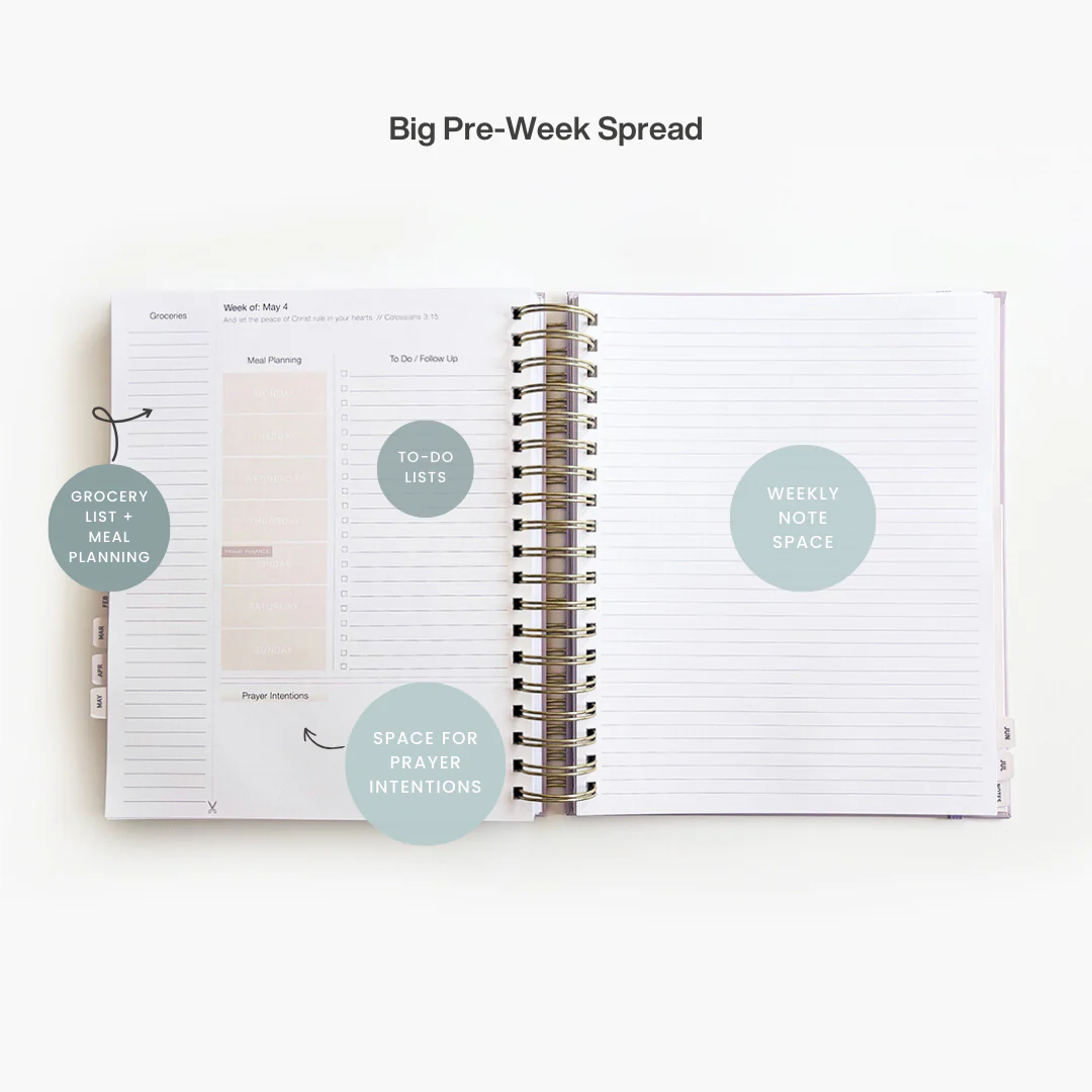 2026 Calendar Year Catholic Liturgical Planner // Big Layout - Image 9