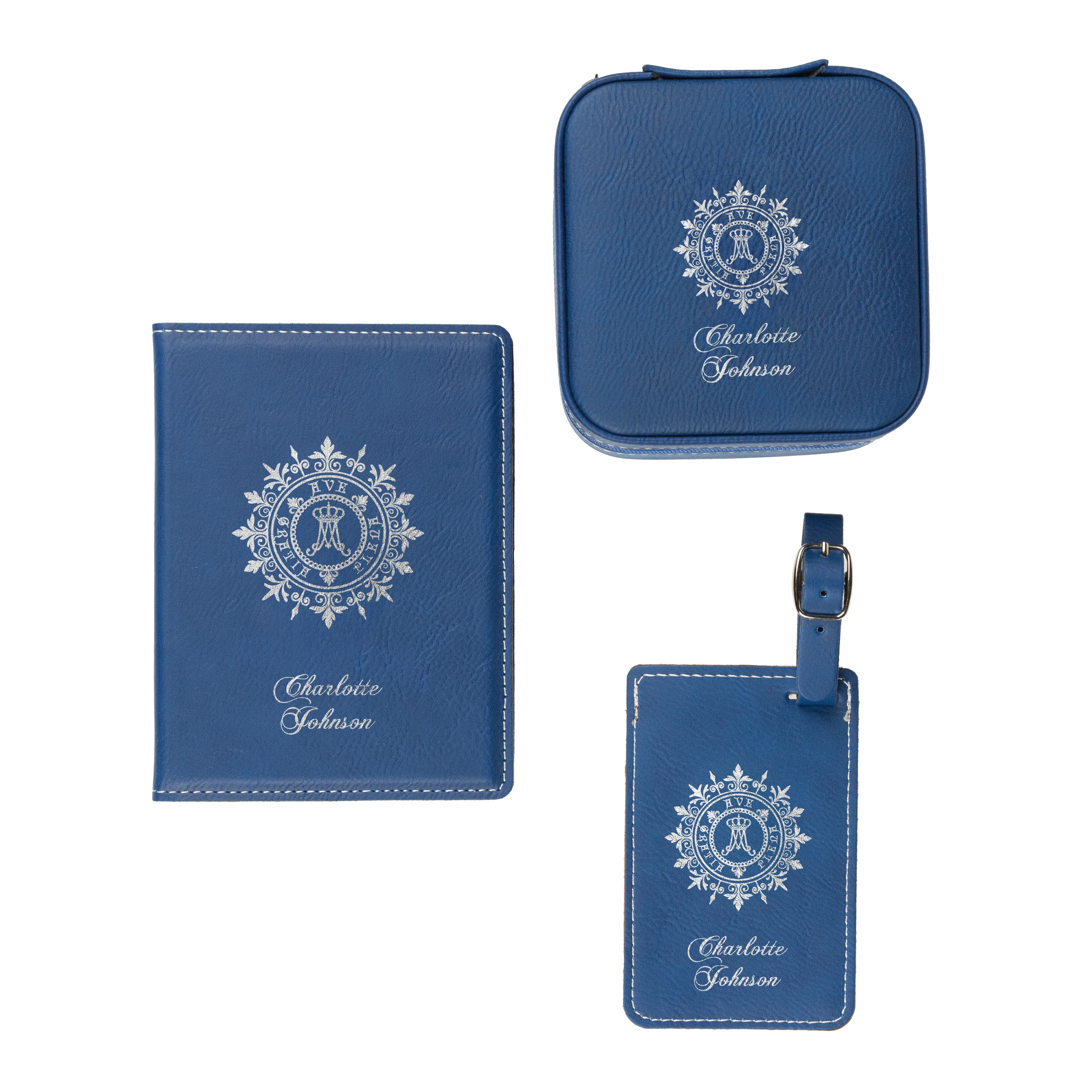 3 Piece Ave Maria Travel Set - Blue or White - Image 2
