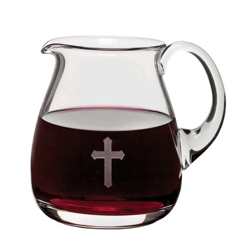 32 oz. Glass Flagon Communion Ware