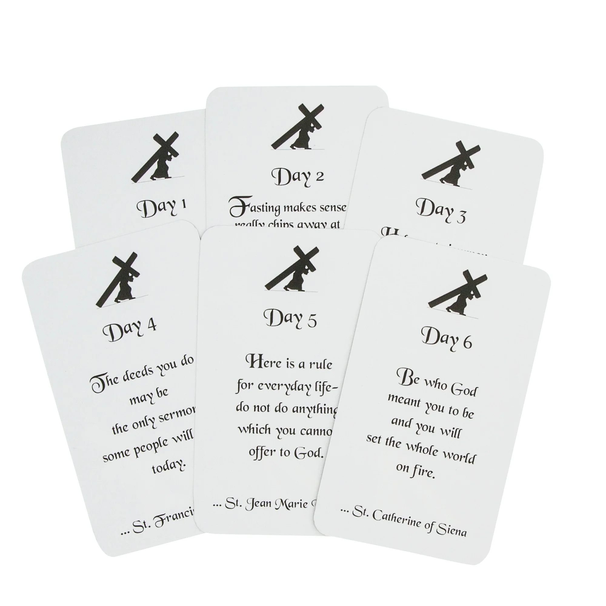 40 Days Lenten Prayer Card Pack - Image 2