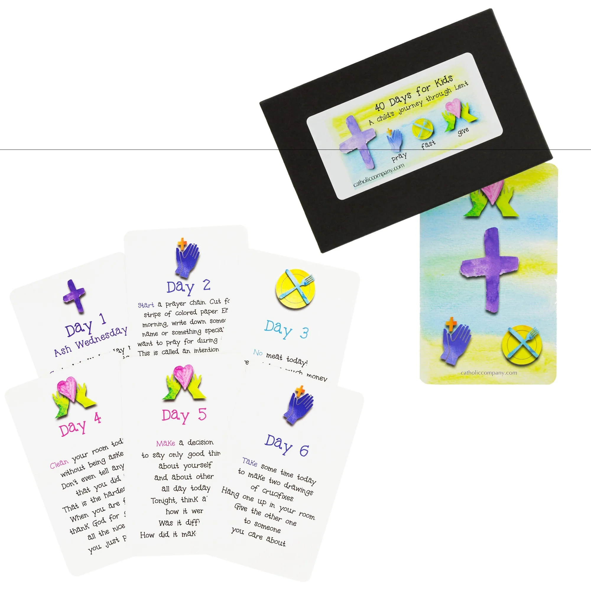 40 Days of Lent Family Card Pack - Image 5