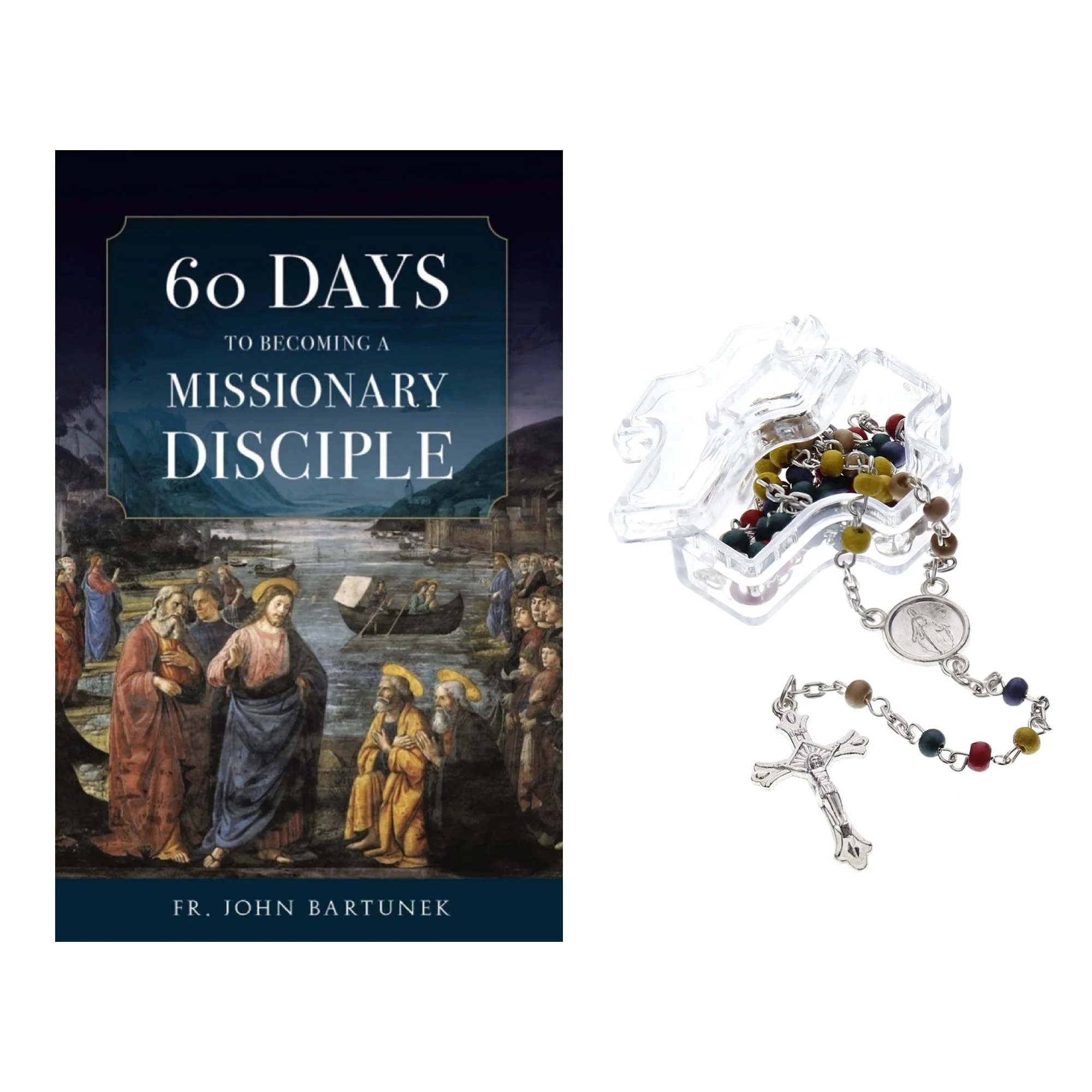60 Days to Becoming a Missionary Disciple & World Mission Rosary with Cross Box (Gift Set) - Image 2