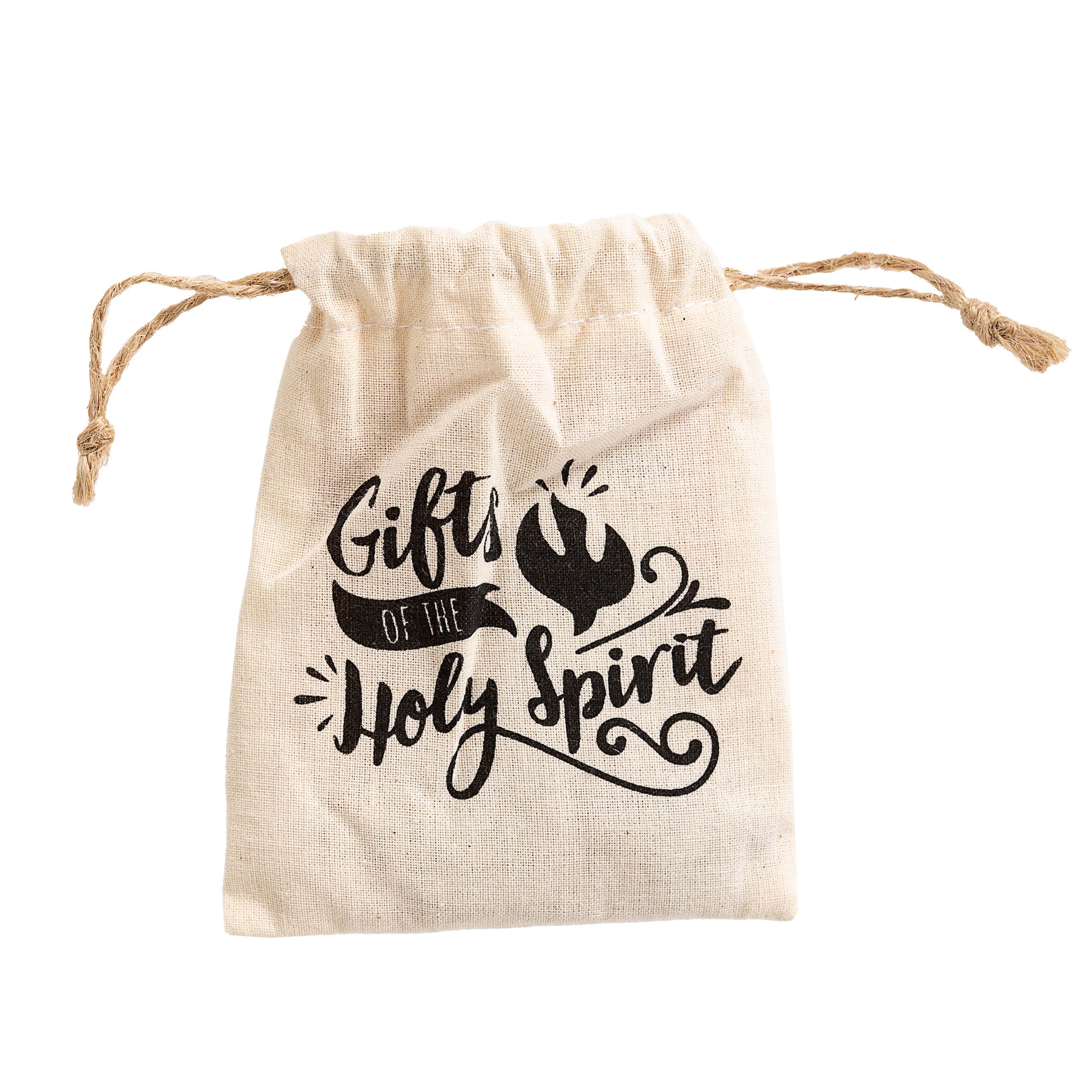 7 Gifts of Holy Spirit Stones in Drawstring Pouch - Image 3