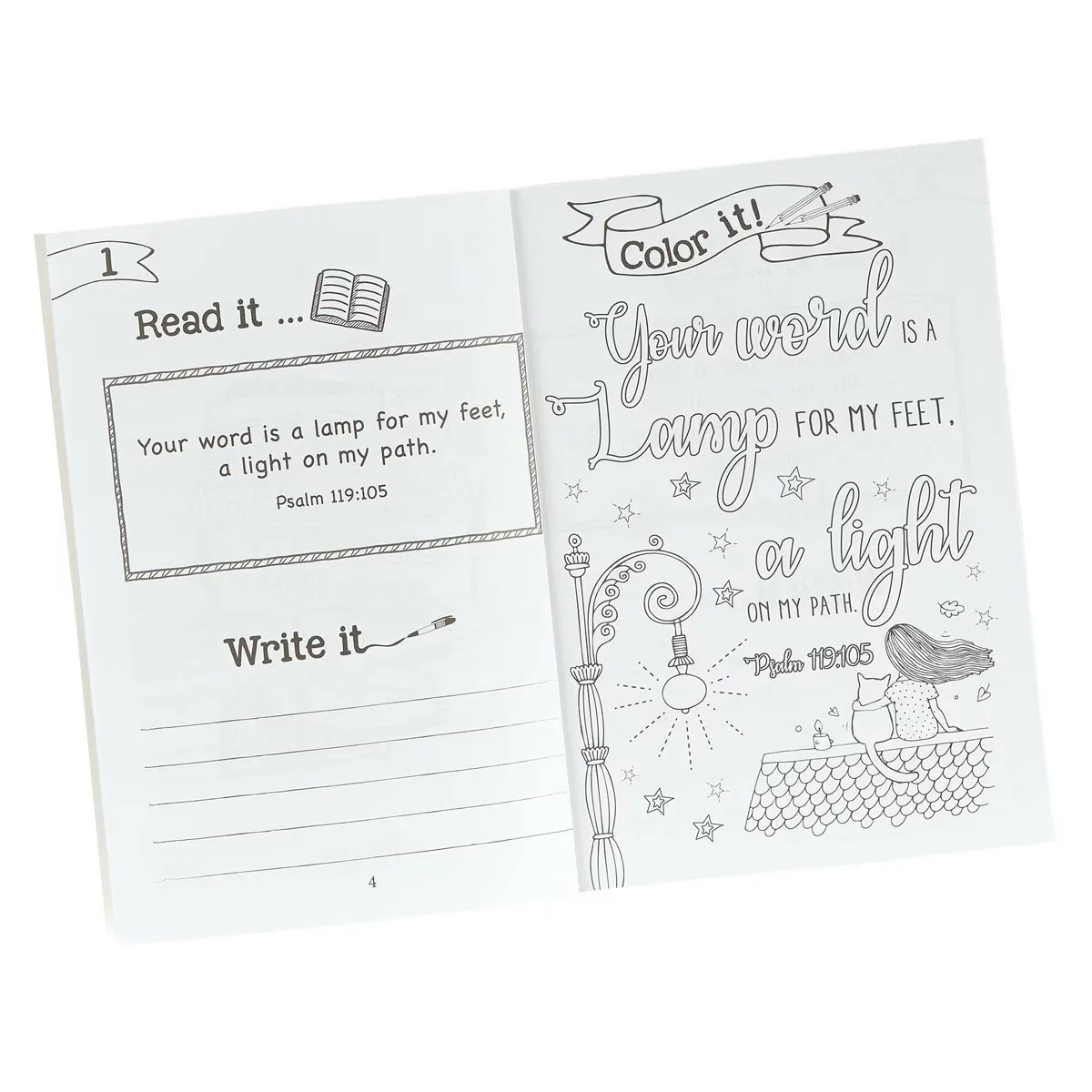 77 Memory Verses Every Kid Should Know - Memorization and Coloring Book - Image 5