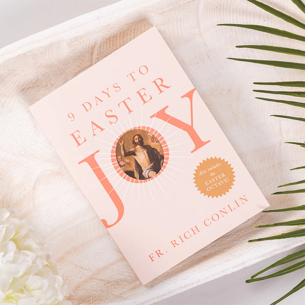 9 Days to Easter Joy Book & Easter Paschal Candle Gift Set - Image 3