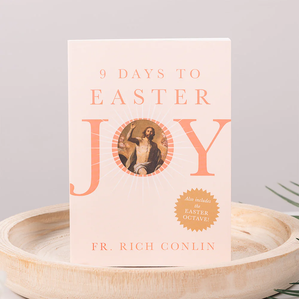 9 Days to Easter Joy Book & Easter Paschal Candle Gift Set - Image 4