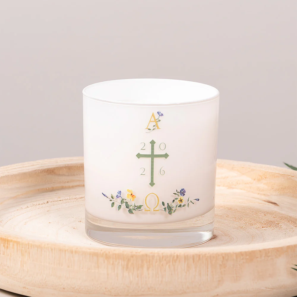 9 Days to Easter Joy Book & Easter Paschal Candle Gift Set - Image 5