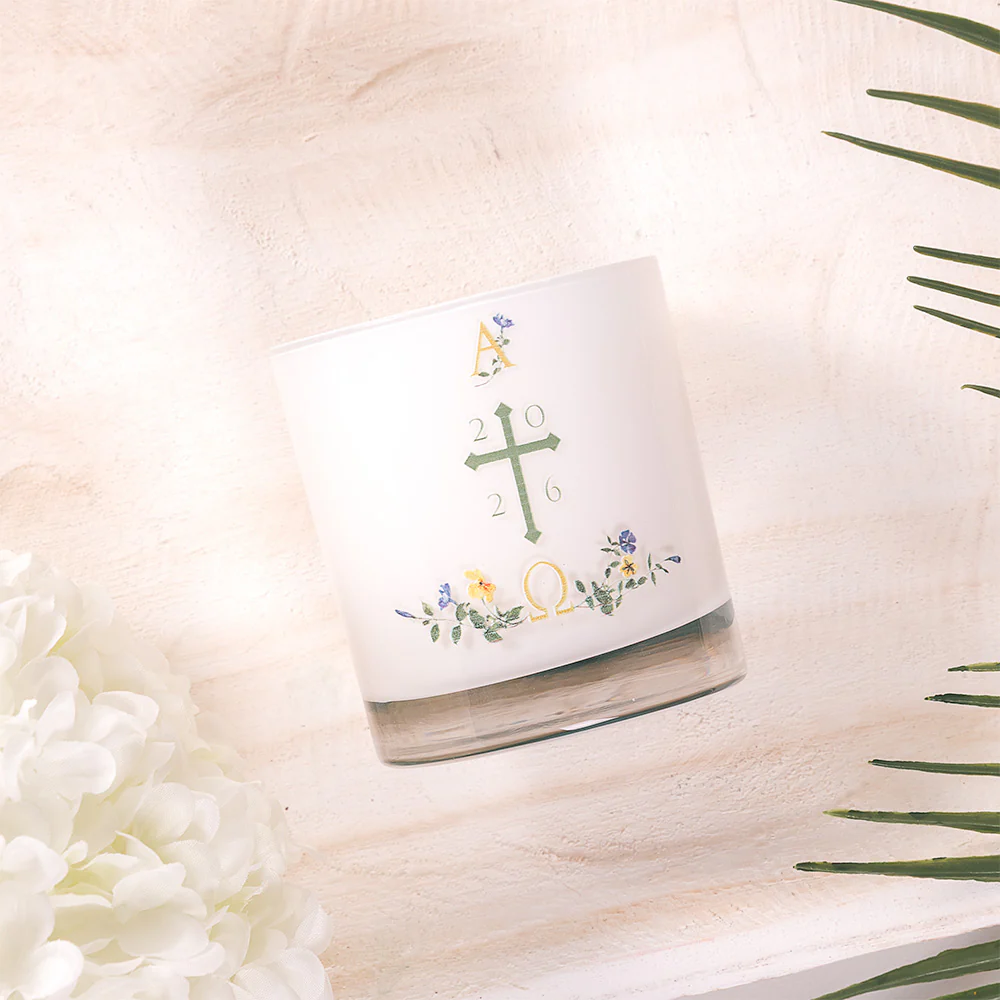 9 Days to Easter Joy Book & Easter Paschal Candle Gift Set - Image 6