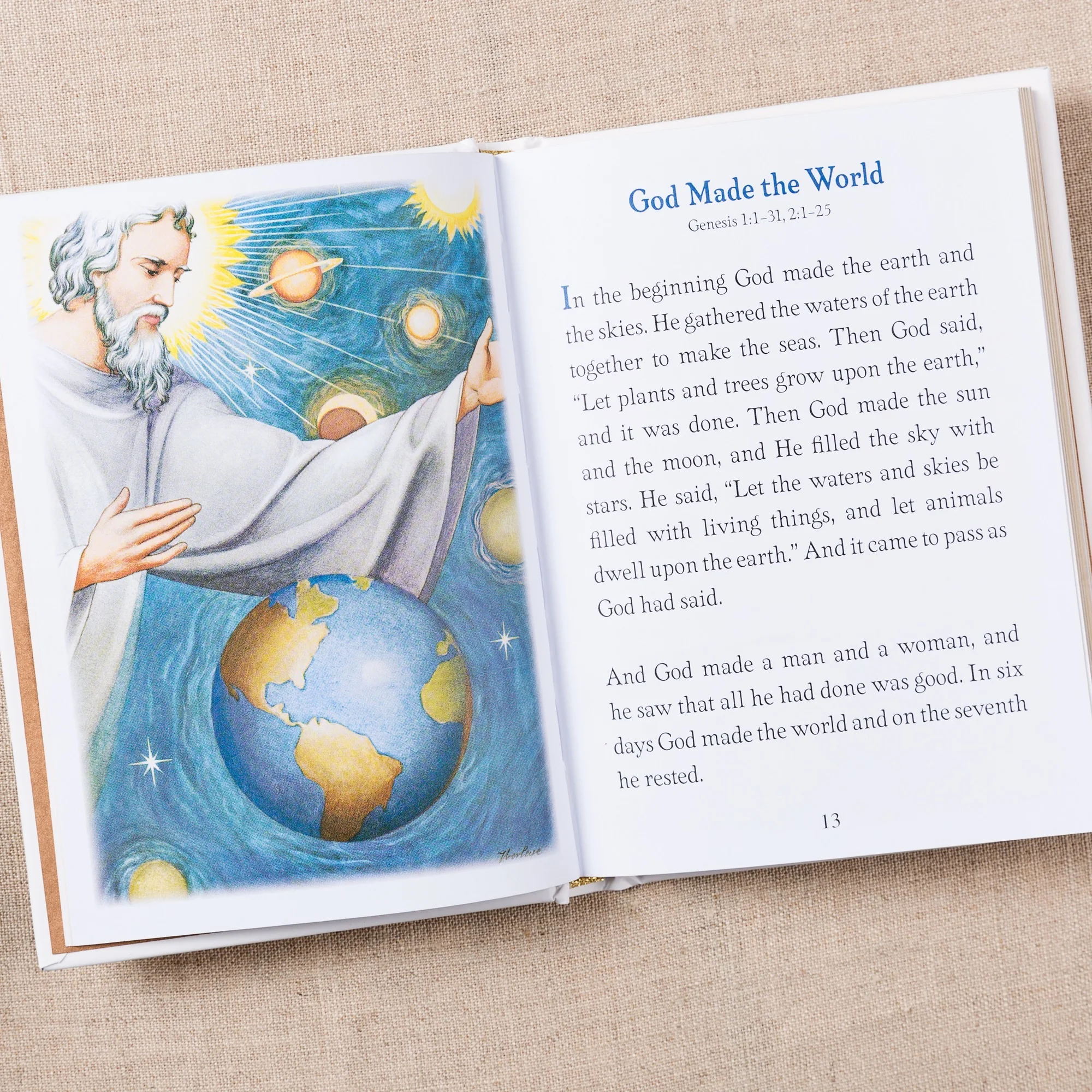 A Catholic Child's Baptismal Bible - Image 4