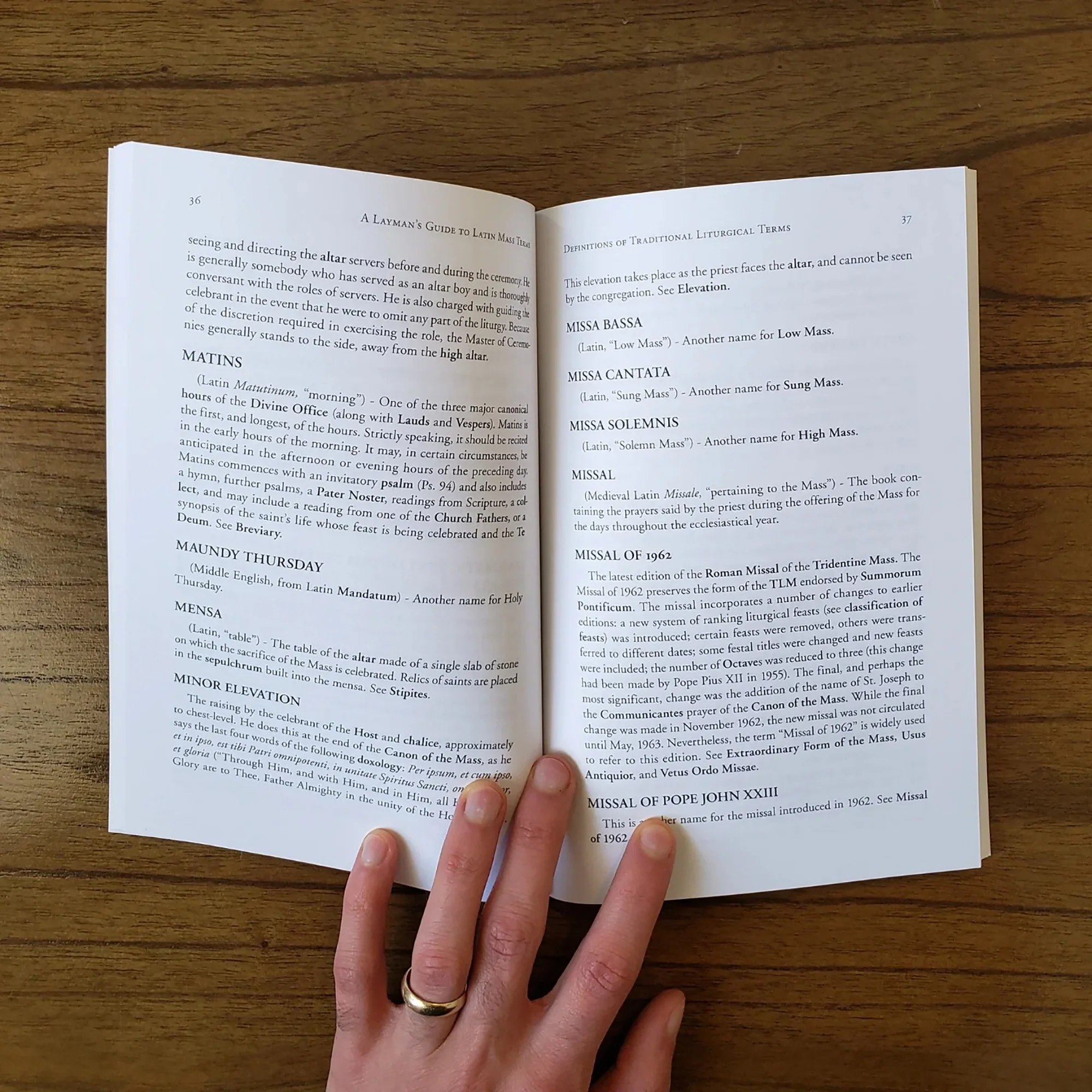 A Layman's Guide to Latin Mass Terms - Image 3