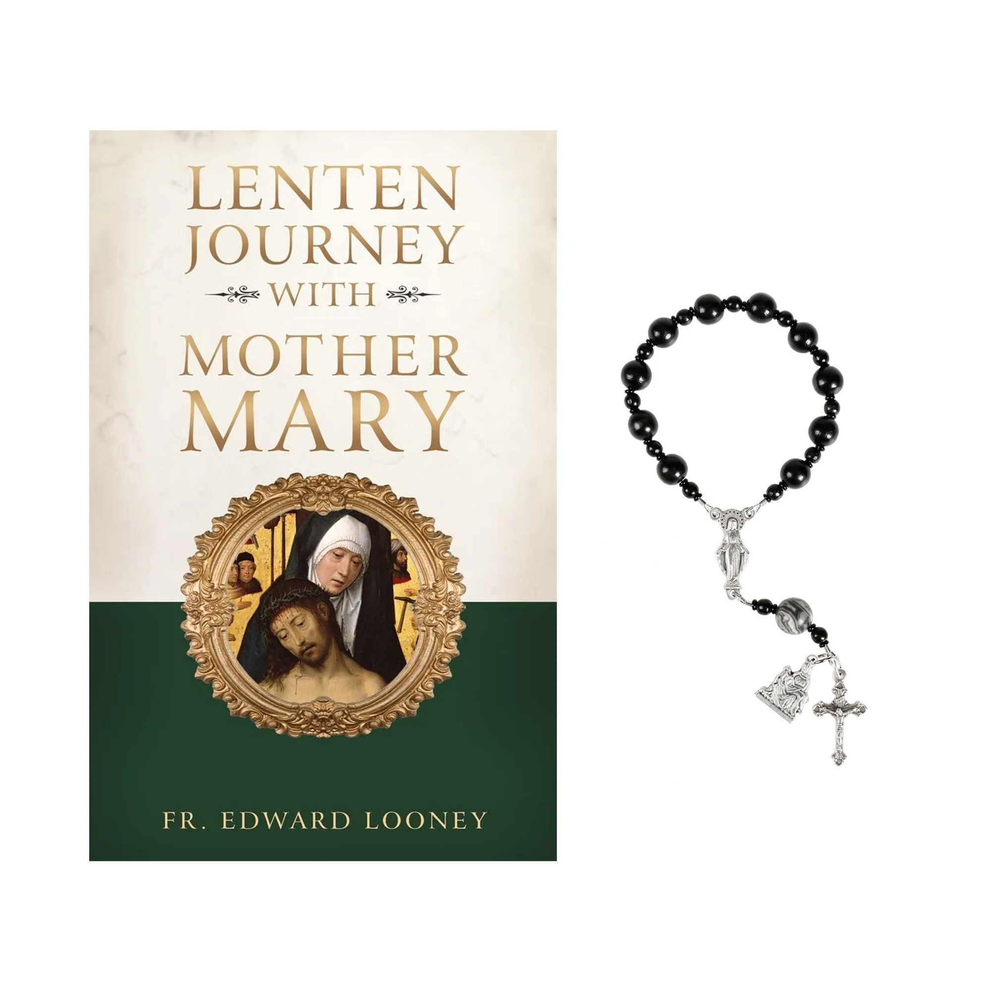 A Lenten Journey With Mother Mary & Sorrowful Our Lady Rosary Decade (Gift Set) - Image 2