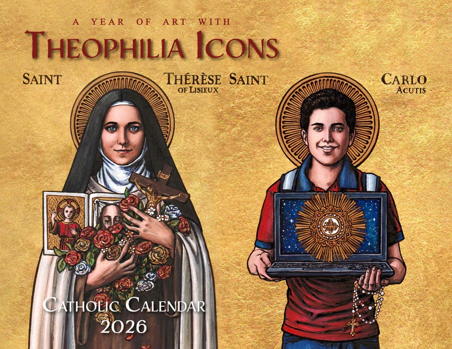 A Year with Theophilia Icons 2026 Catholic Liturgical Calendar