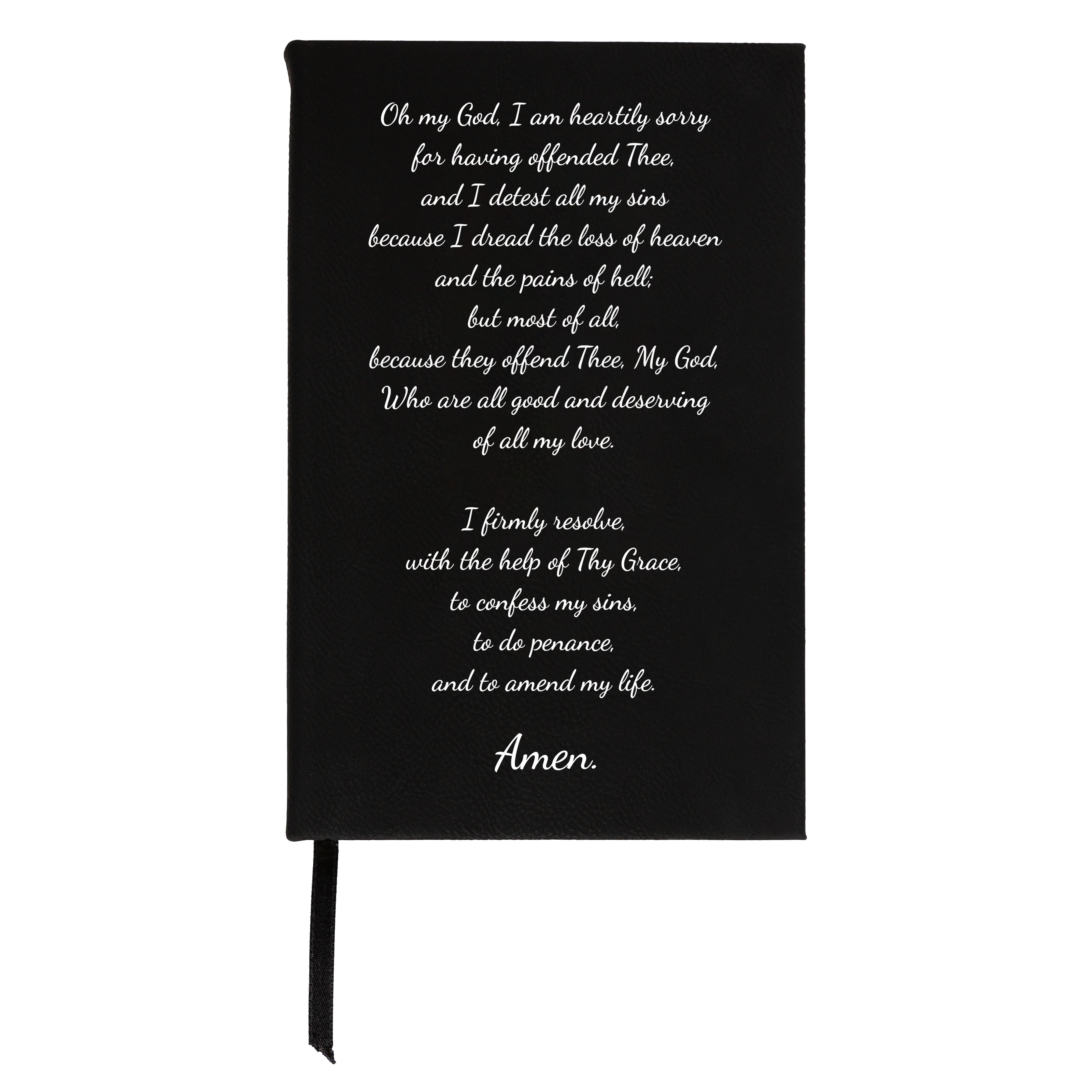 Act of Contrition Journal