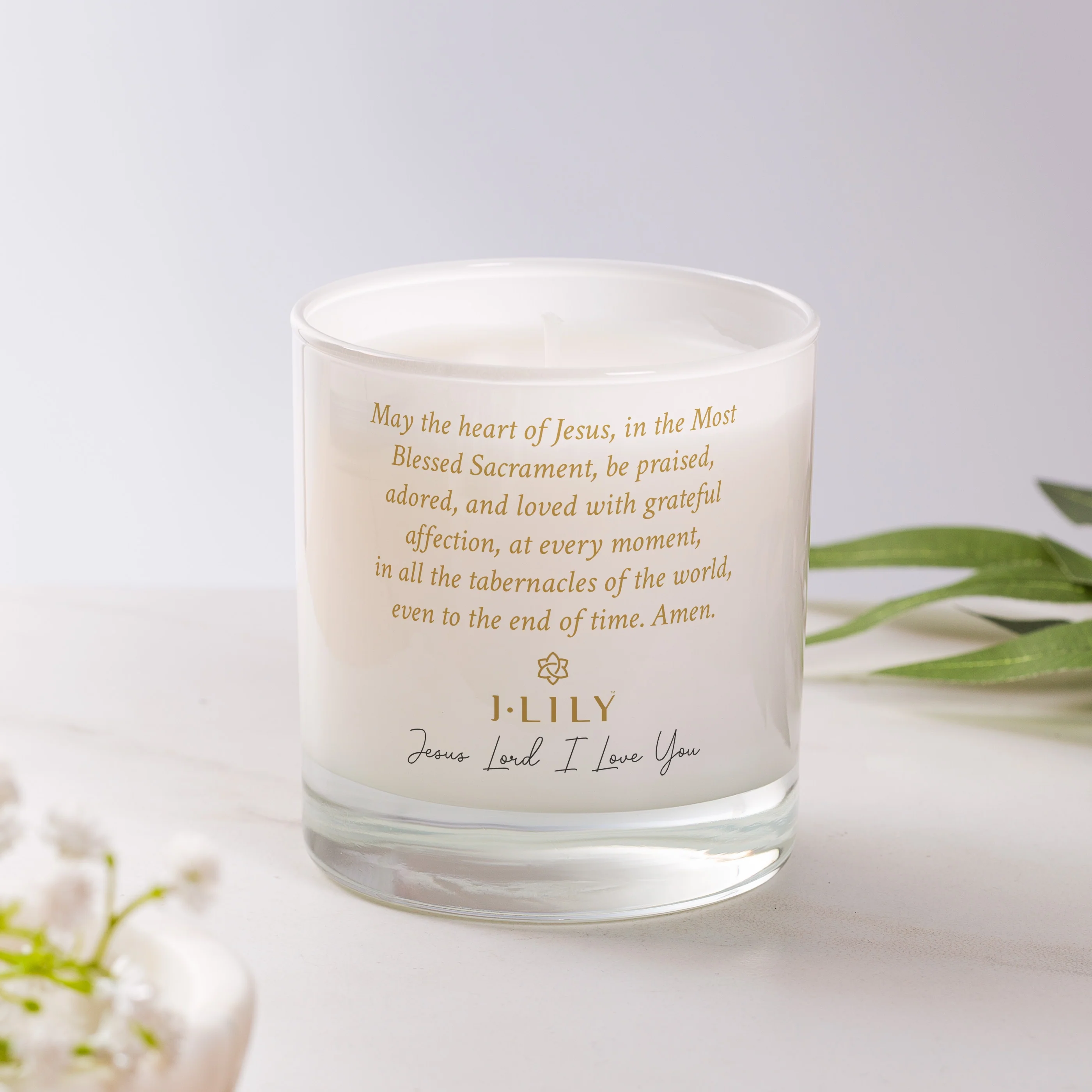 Adoration of the Blessed Sacrament Candle - Image 2