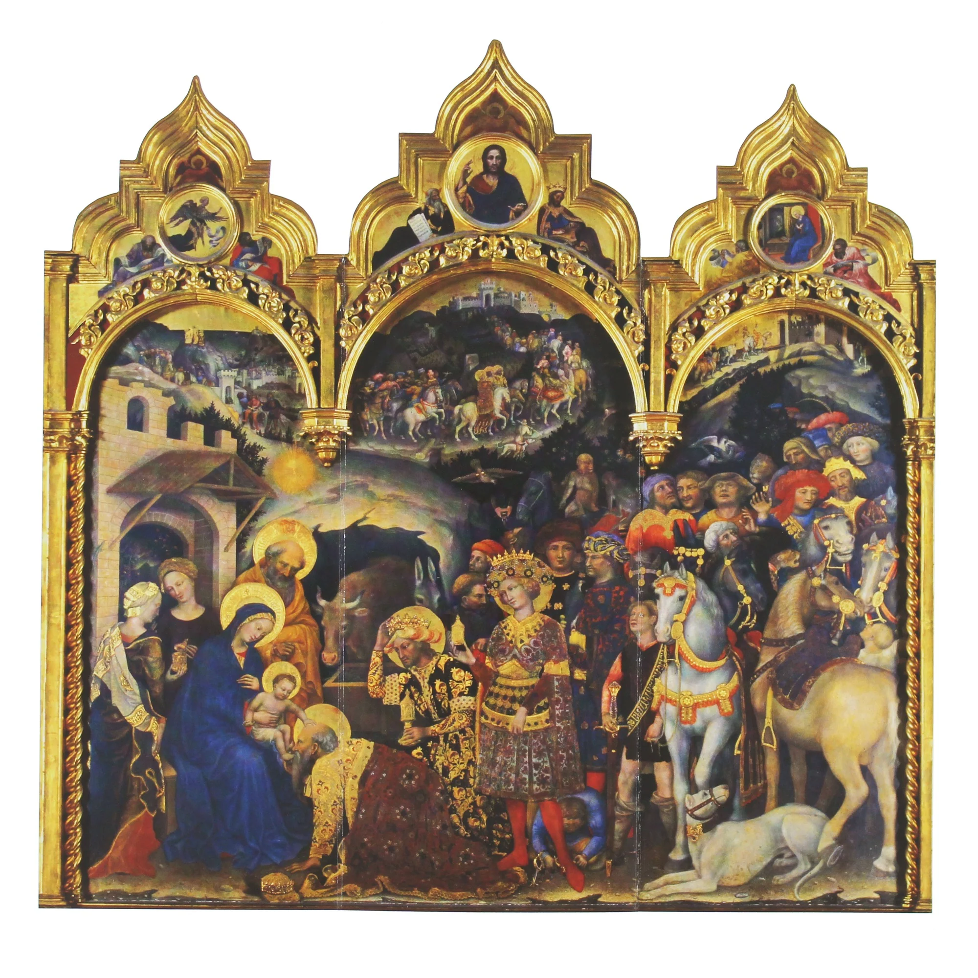 Adoration of the Magi Christmas Cards (12 Pack) - Image 2