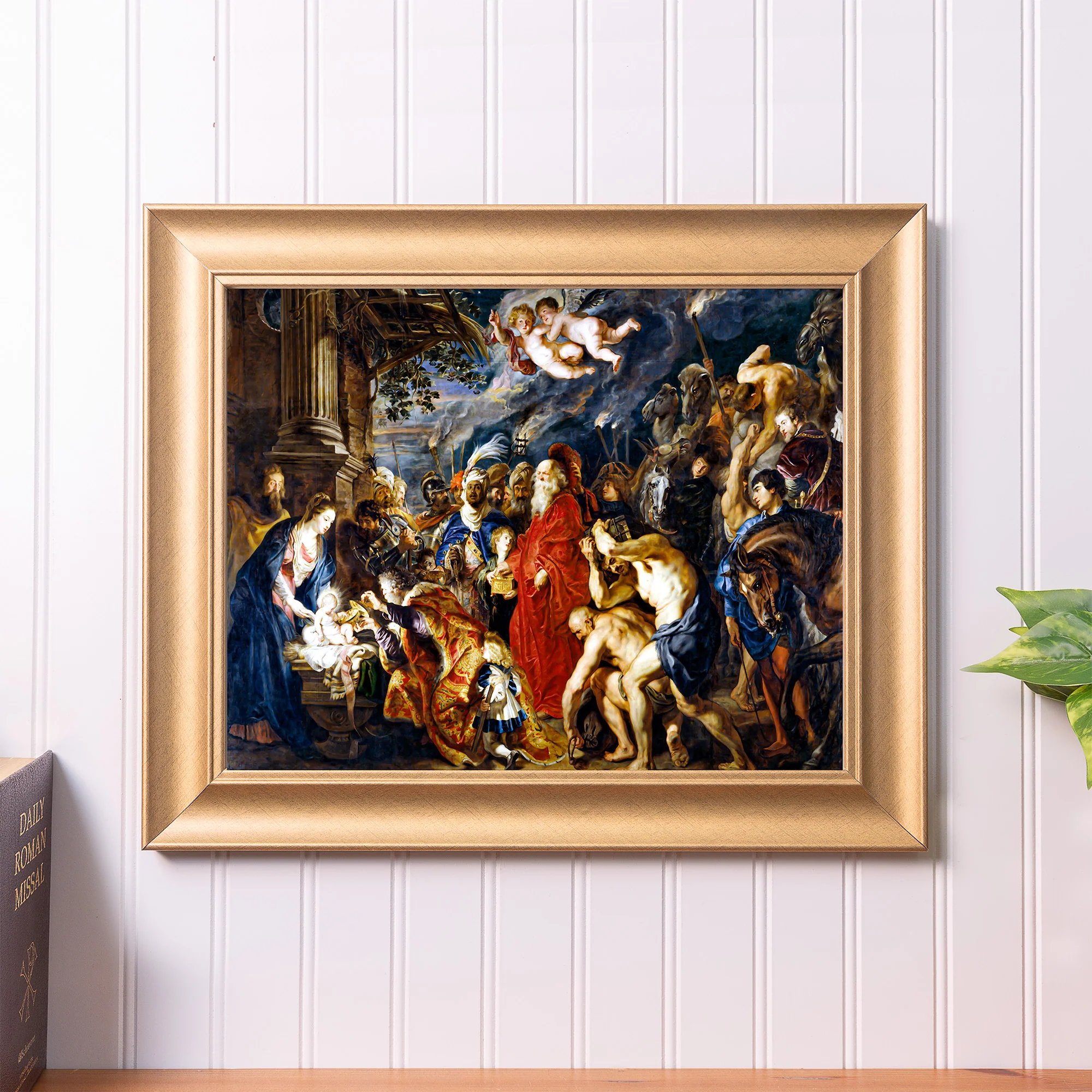 Adoration of the Magi Rubens-Madrid Framed Print - Multiple Sizes - Image 3