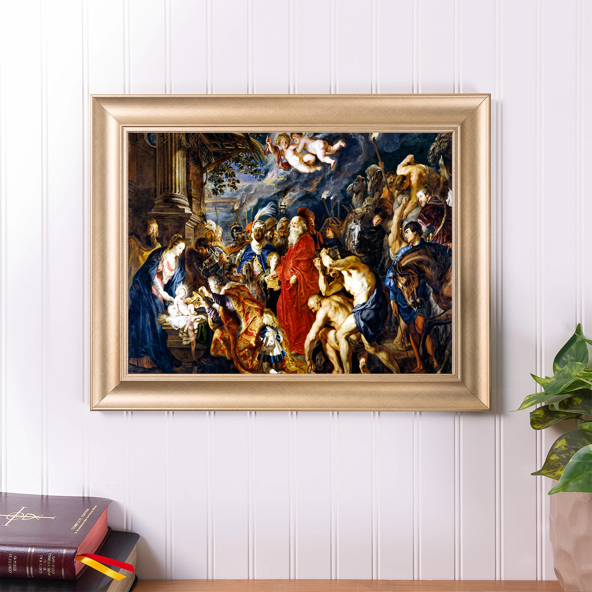 Adoration of the Magi Rubens-Madrid Framed Print - Multiple Sizes - Image 4