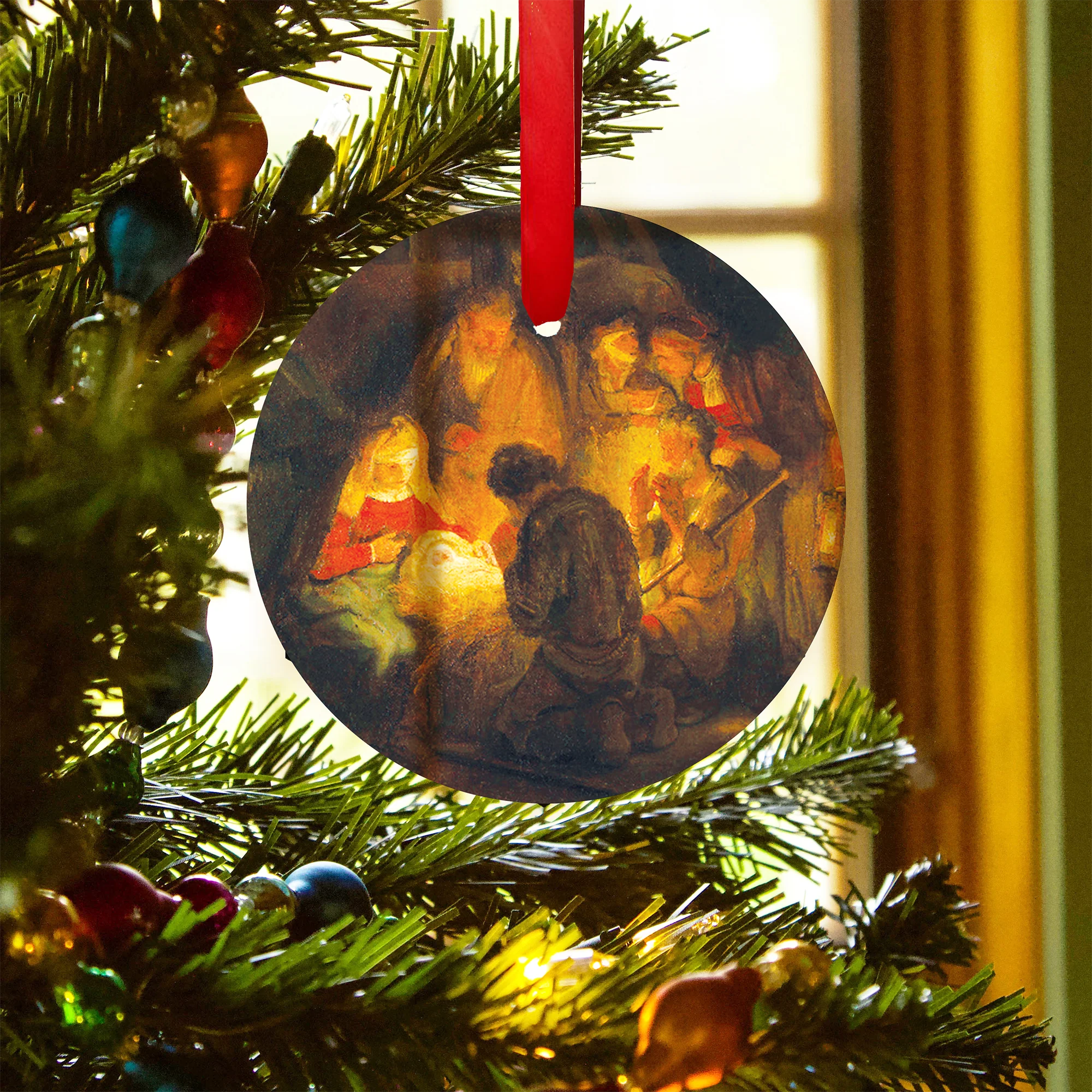 Adoration of the Shepherds Ornament - Image 2