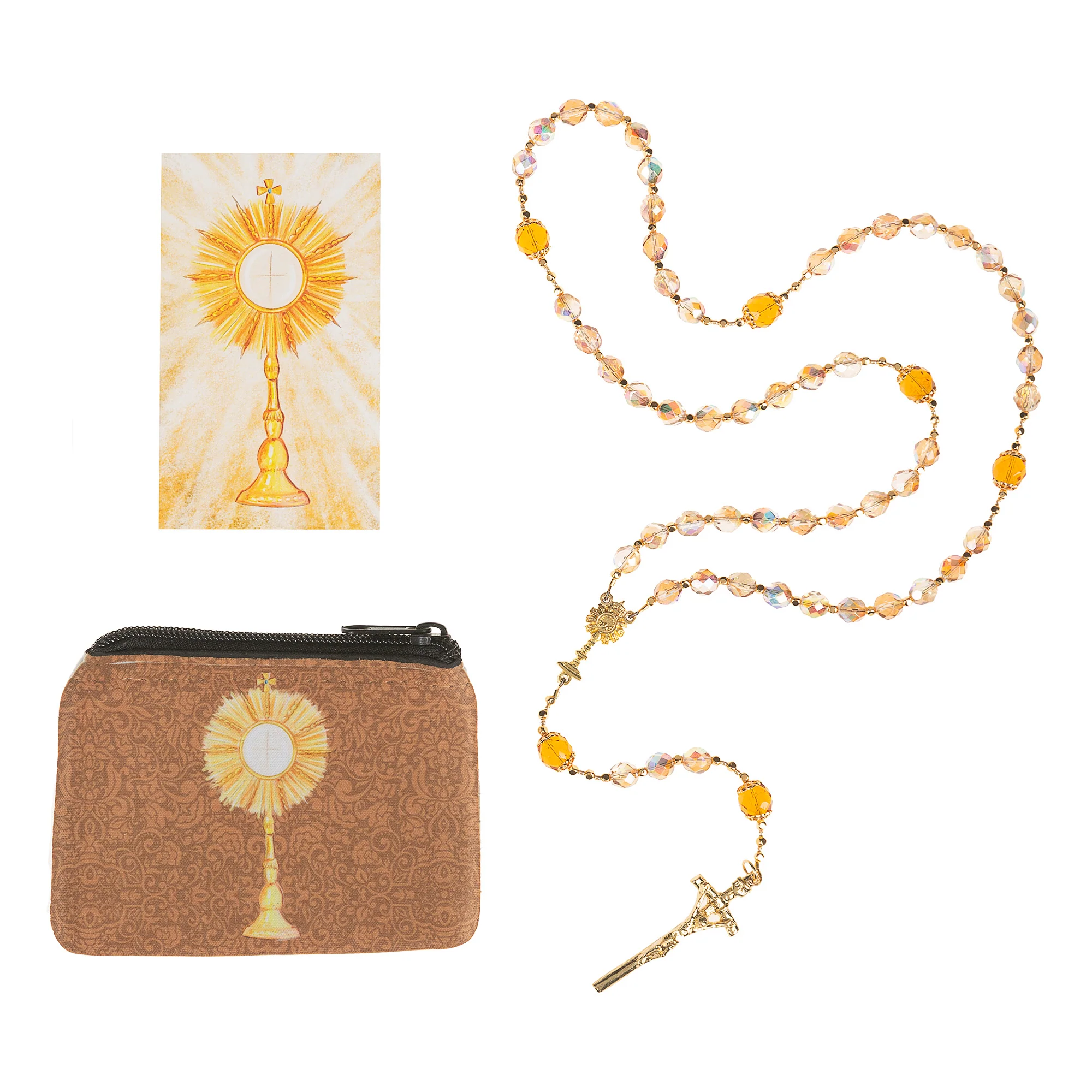 Adoration Rosary & Pouch Gift Set - Image 2