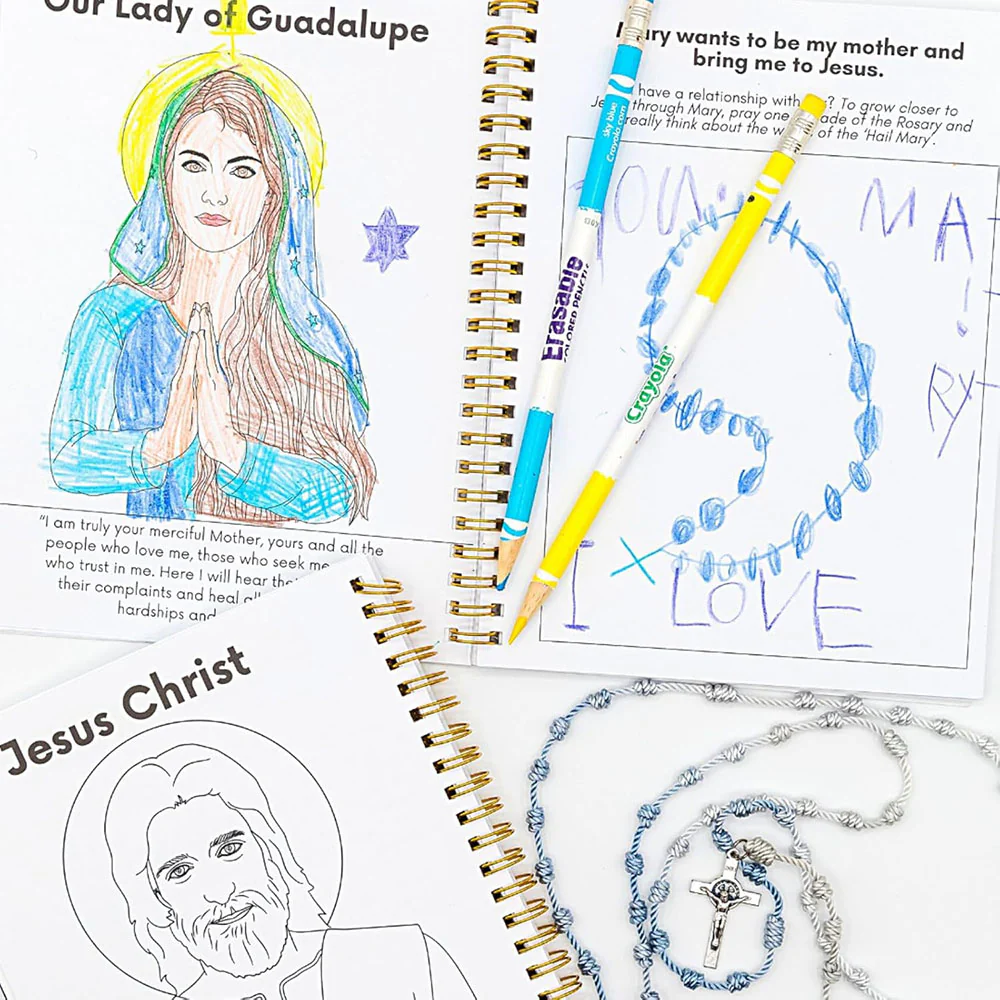 Adoring Christ with the Saints: Adoration Journal for Kids - Image 3