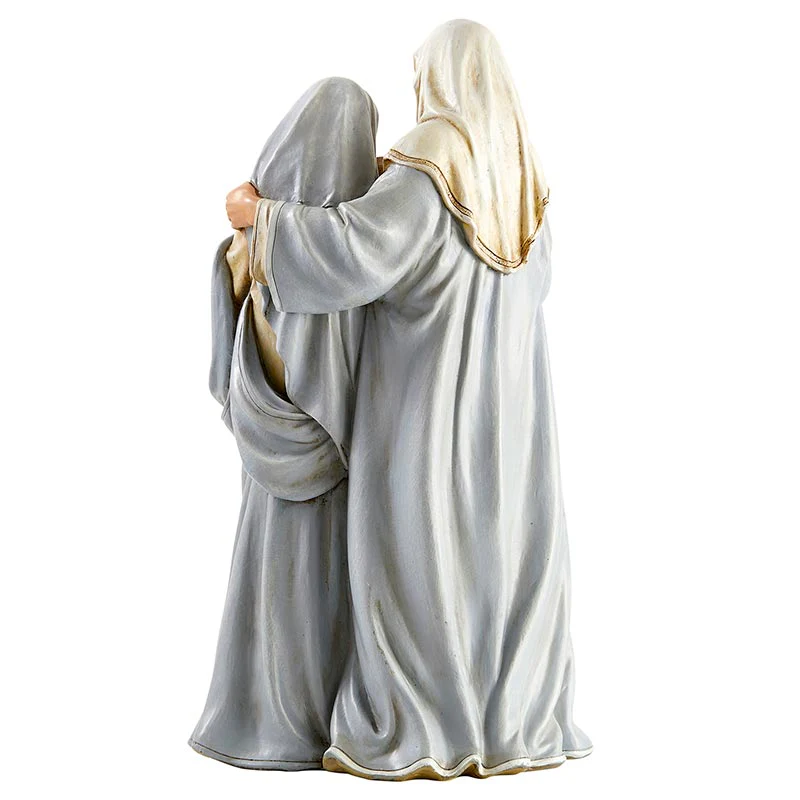 Adoring Holy Family Statue - 12" - Image 3