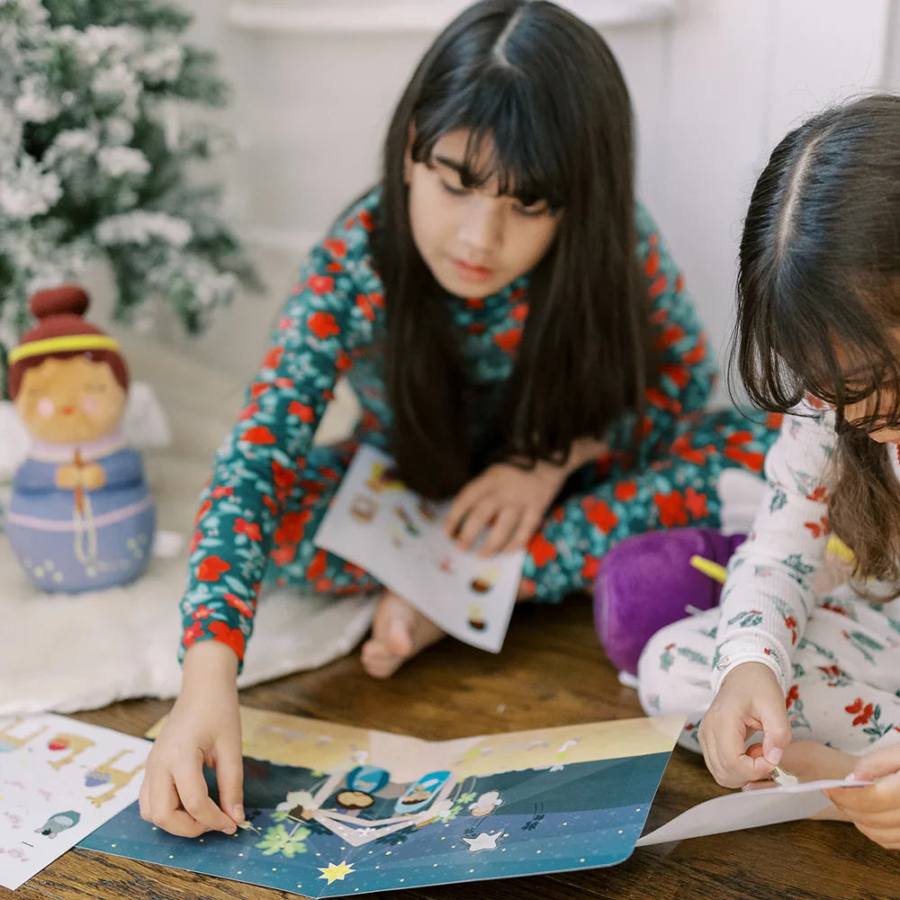 Advent Calendar & Reusable Nativity Sticker Set - Image 5