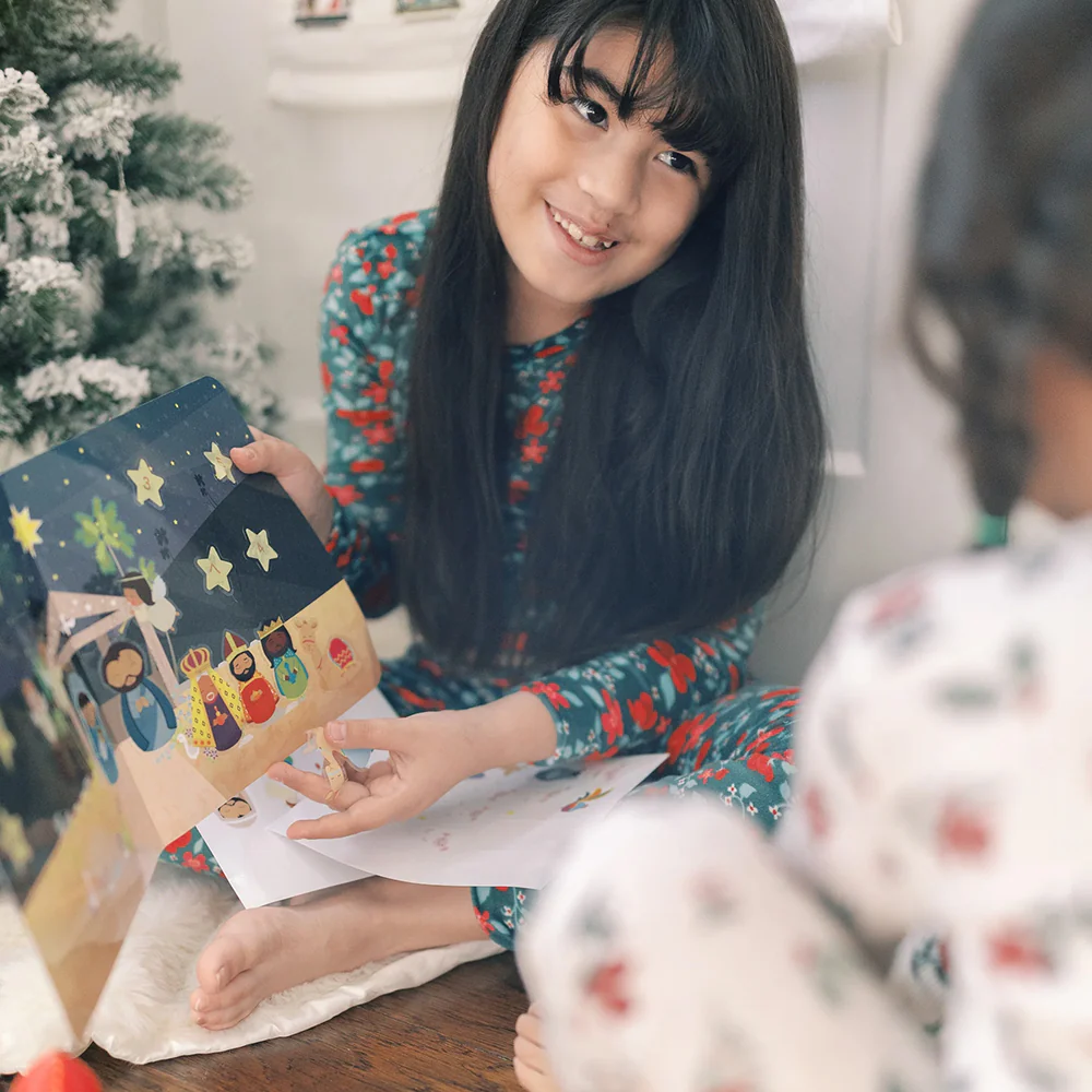 Advent Calendar & Reusable Nativity Sticker Set - Image 6