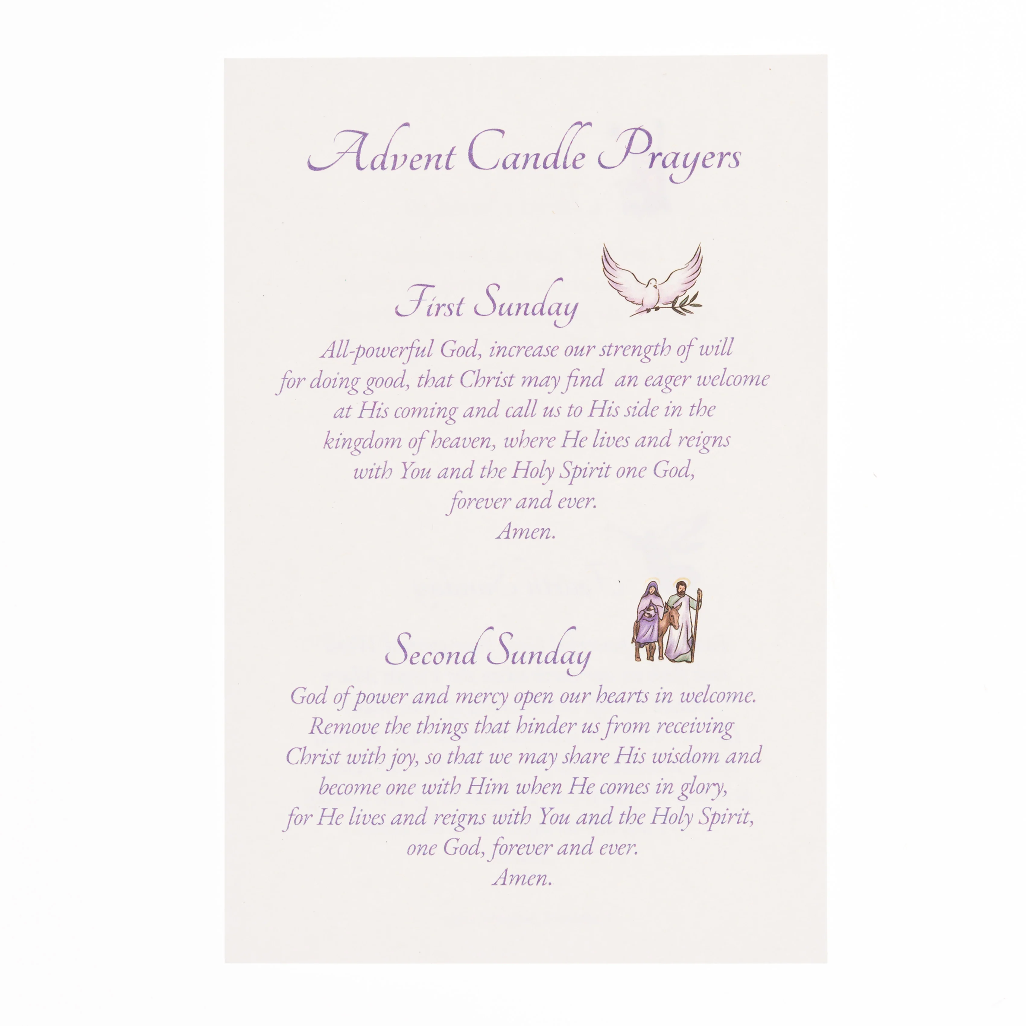 Advent Candles - Set of 4 - Image 6