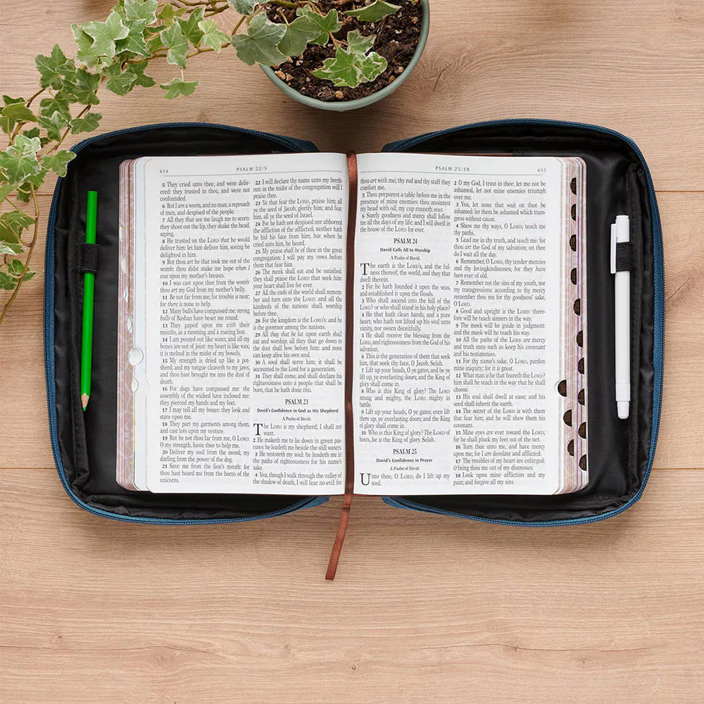 Adventure with Jesus Teal Kids Bible Cover - Image 5