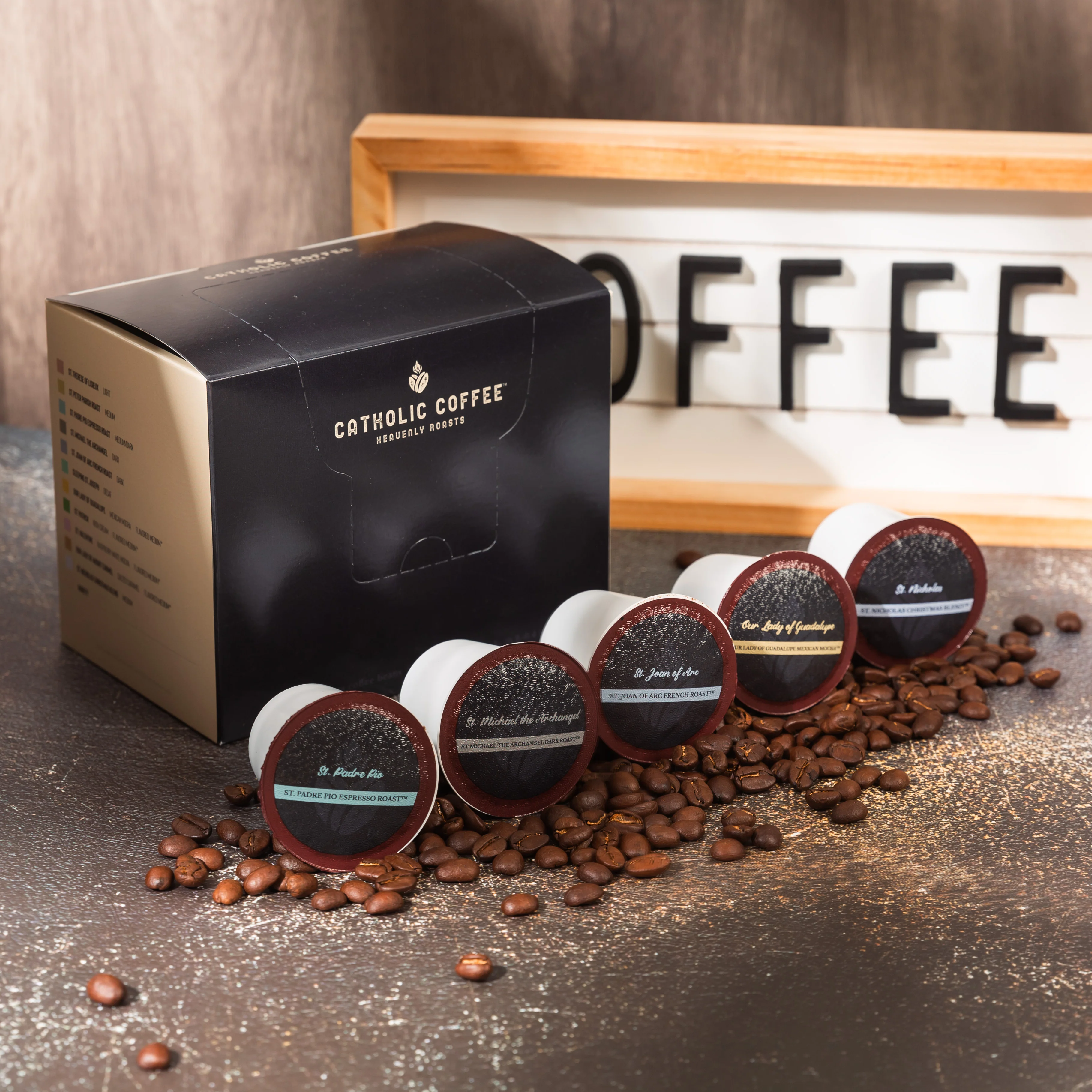 All Saints Variety Pack K-cups - Set of 12