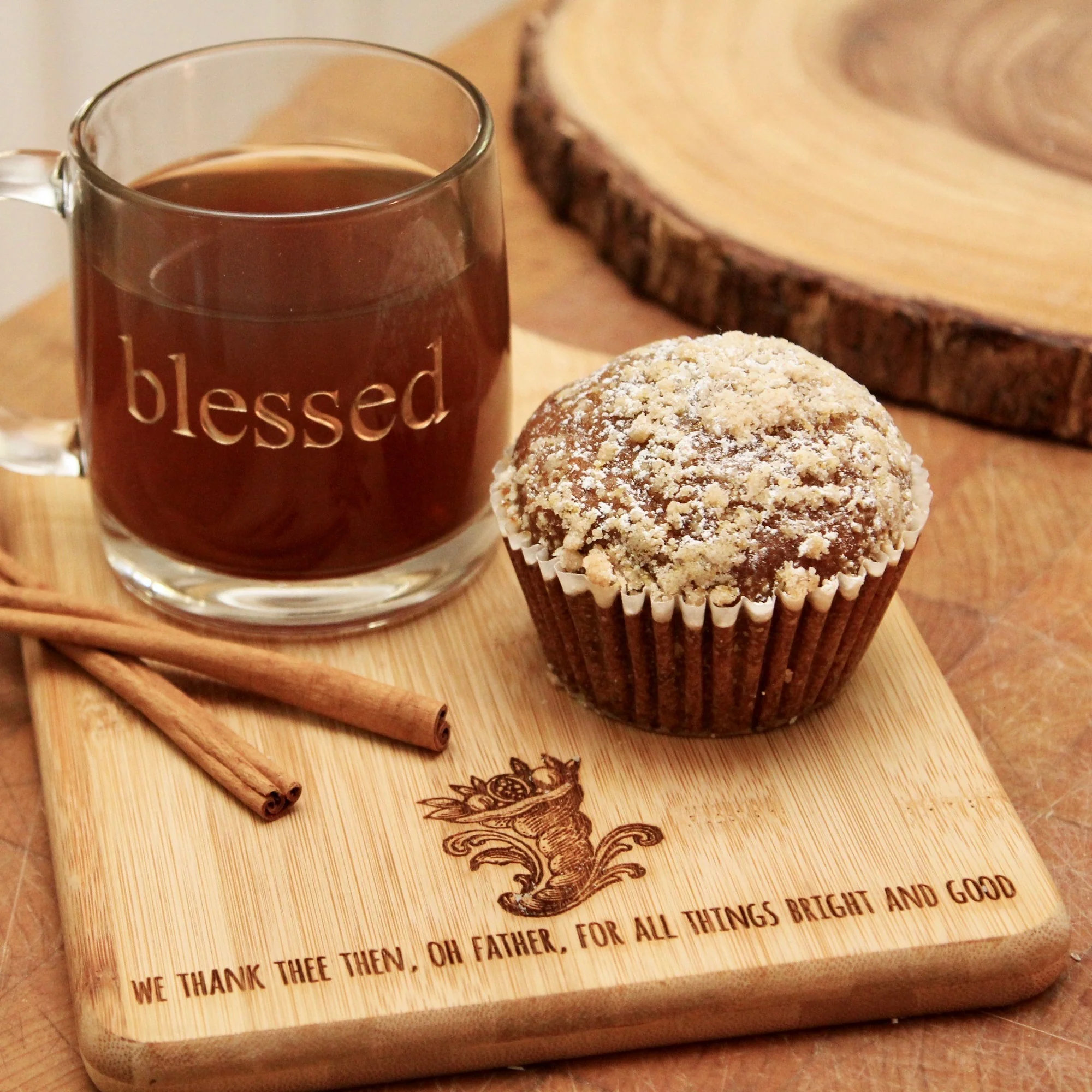 All Things Bright and Good Cutting Board - Image 3