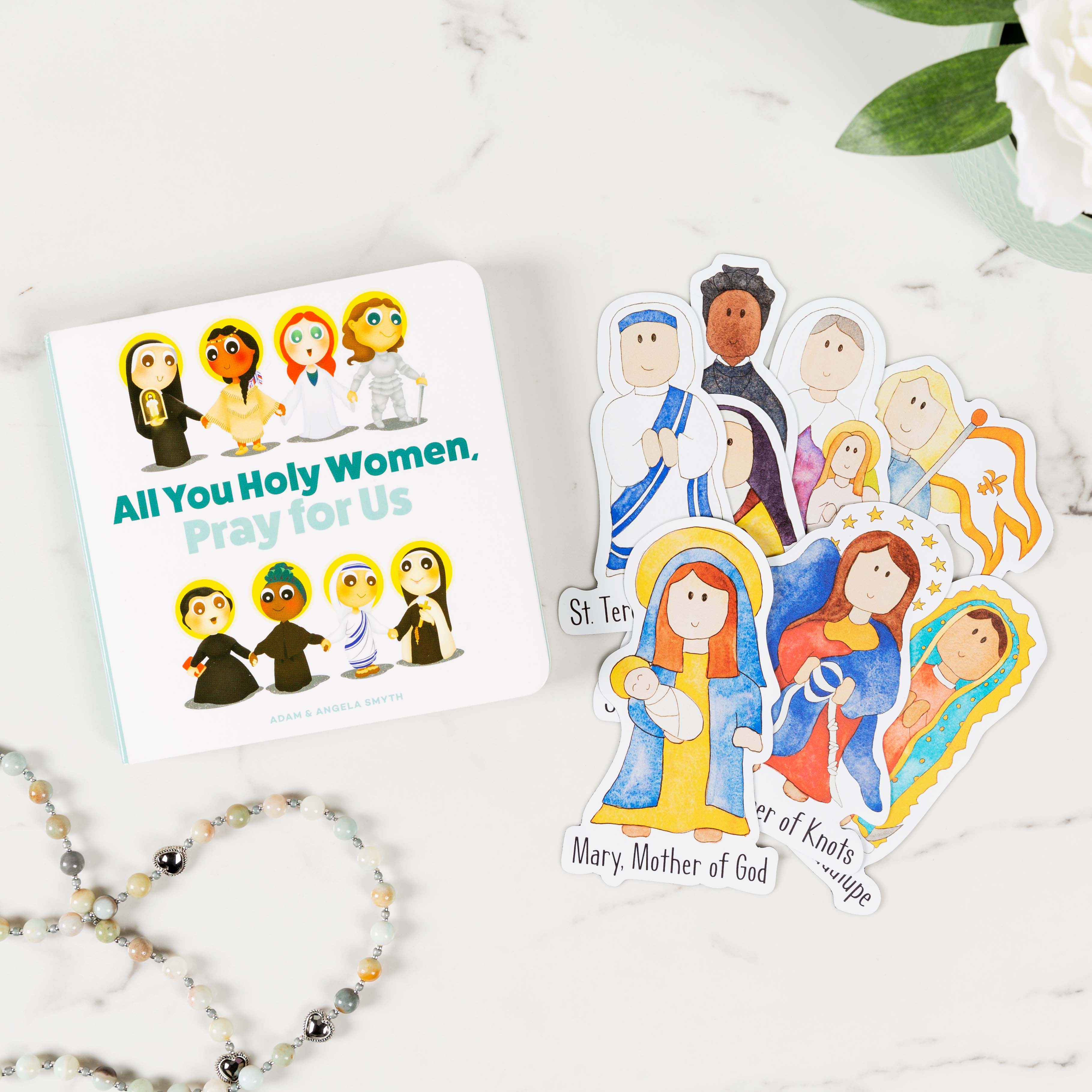 All You Holy Women, Pray for Us & Junior Saints Magnets (Gift Set)