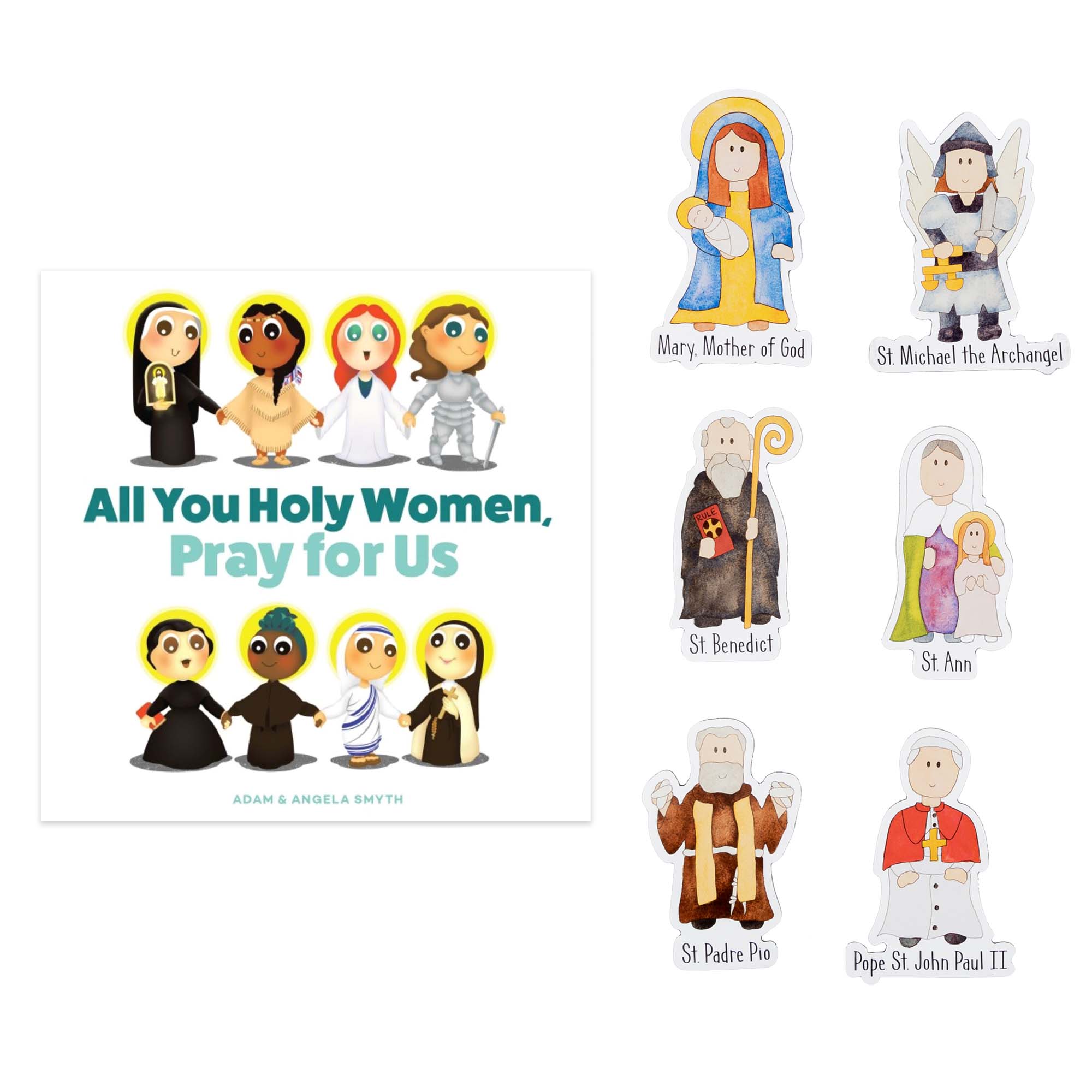 All You Holy Women, Pray for Us & Junior Saints Magnets (Gift Set) - Image 2