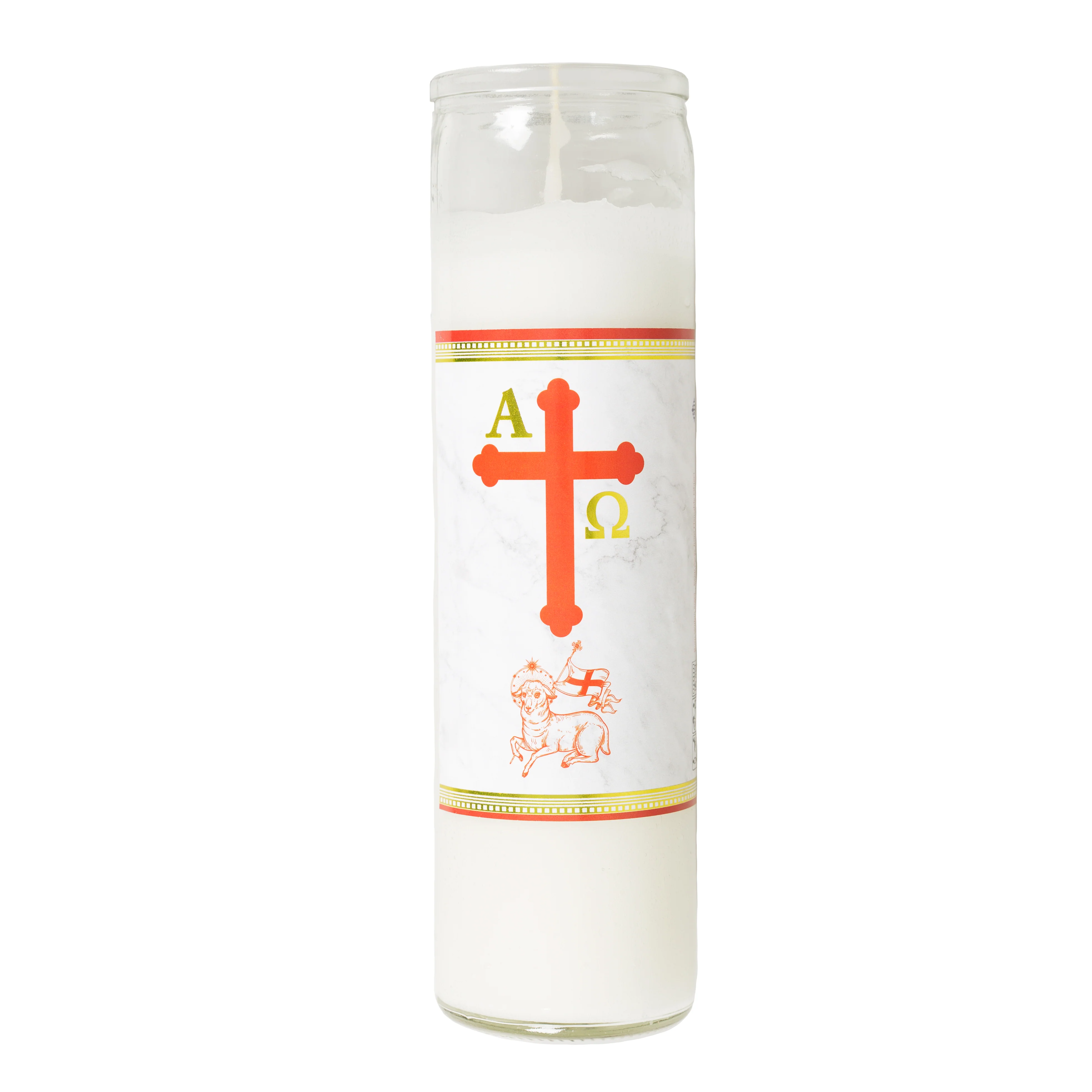 Alpha & Omega Devotional 3 Day Candle