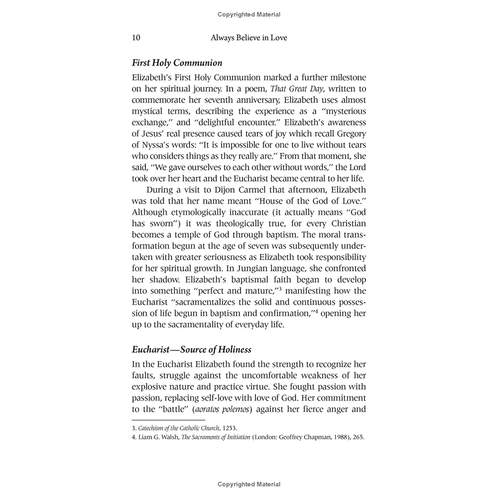 Always Believe in Love: Selected Writings of Elizabeth of the Trinity - Image 5