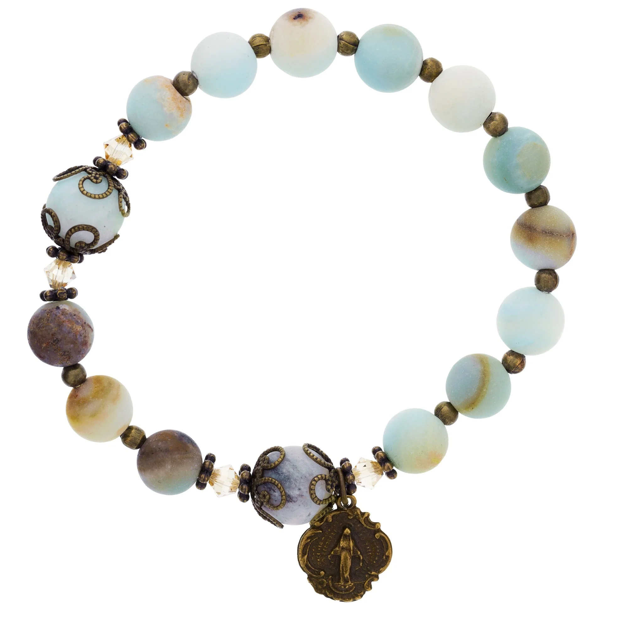 Amazonite Rosary Bracelet - Image 2